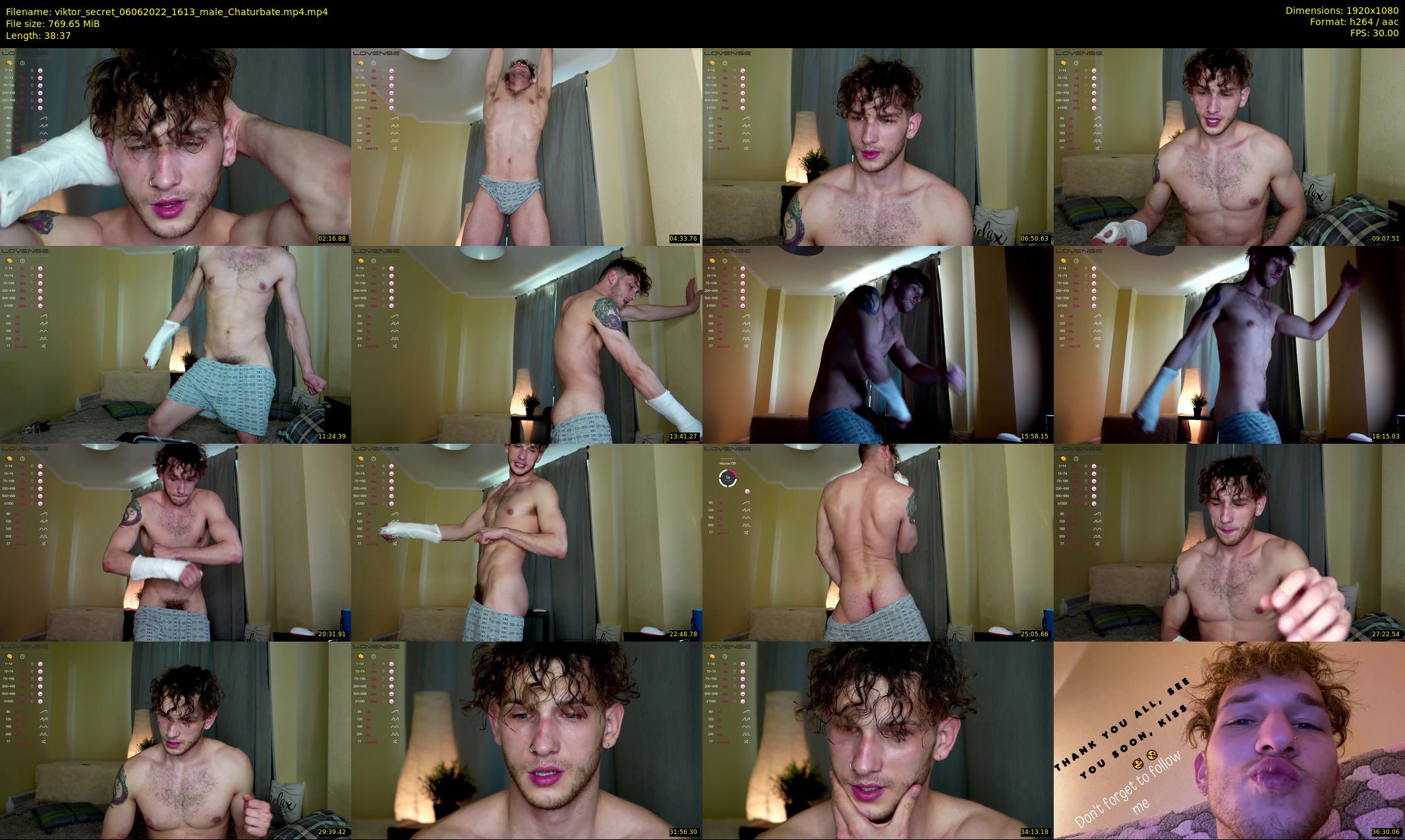 viktor_secret — 39 minute Chaturbate male cam show recording, 1080p, Jun 6, 2022