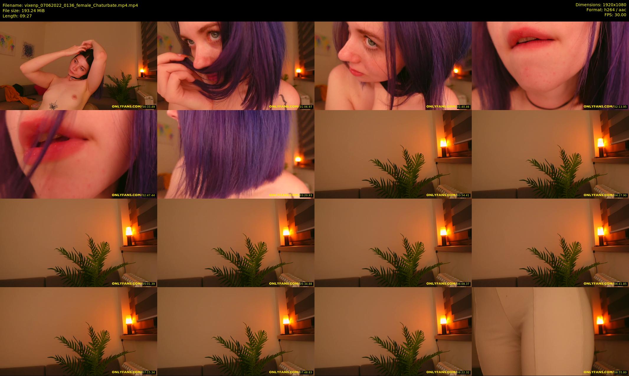 vixenp — 10 minute Chaturbate female cam show recording, 1080p, Jun 7, 2022