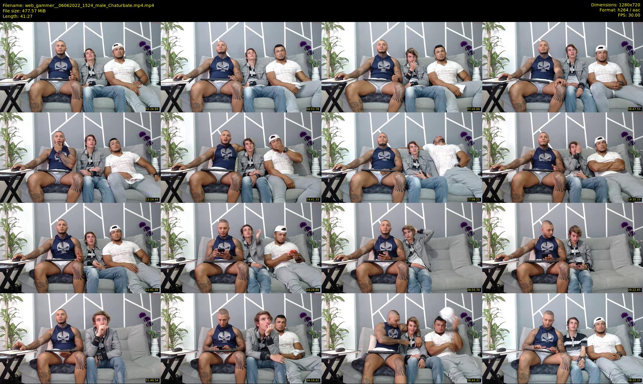 web_gammer_ — 42 minute Chaturbate male cam show recording, 720p, Jun 6, 2022