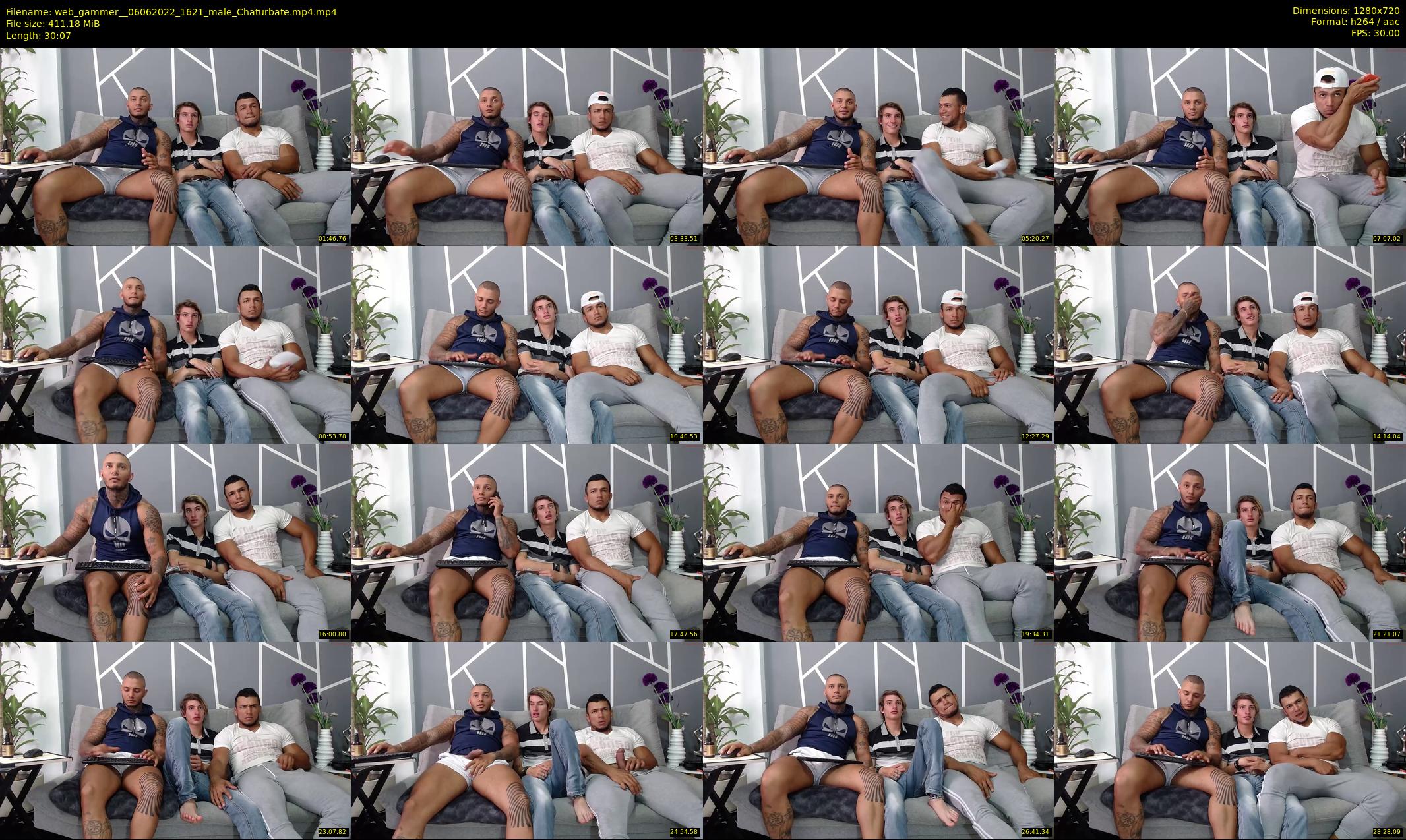 web_gammer_ — 31 minute Chaturbate male cam show recording, 720p, Jun 6, 2022
