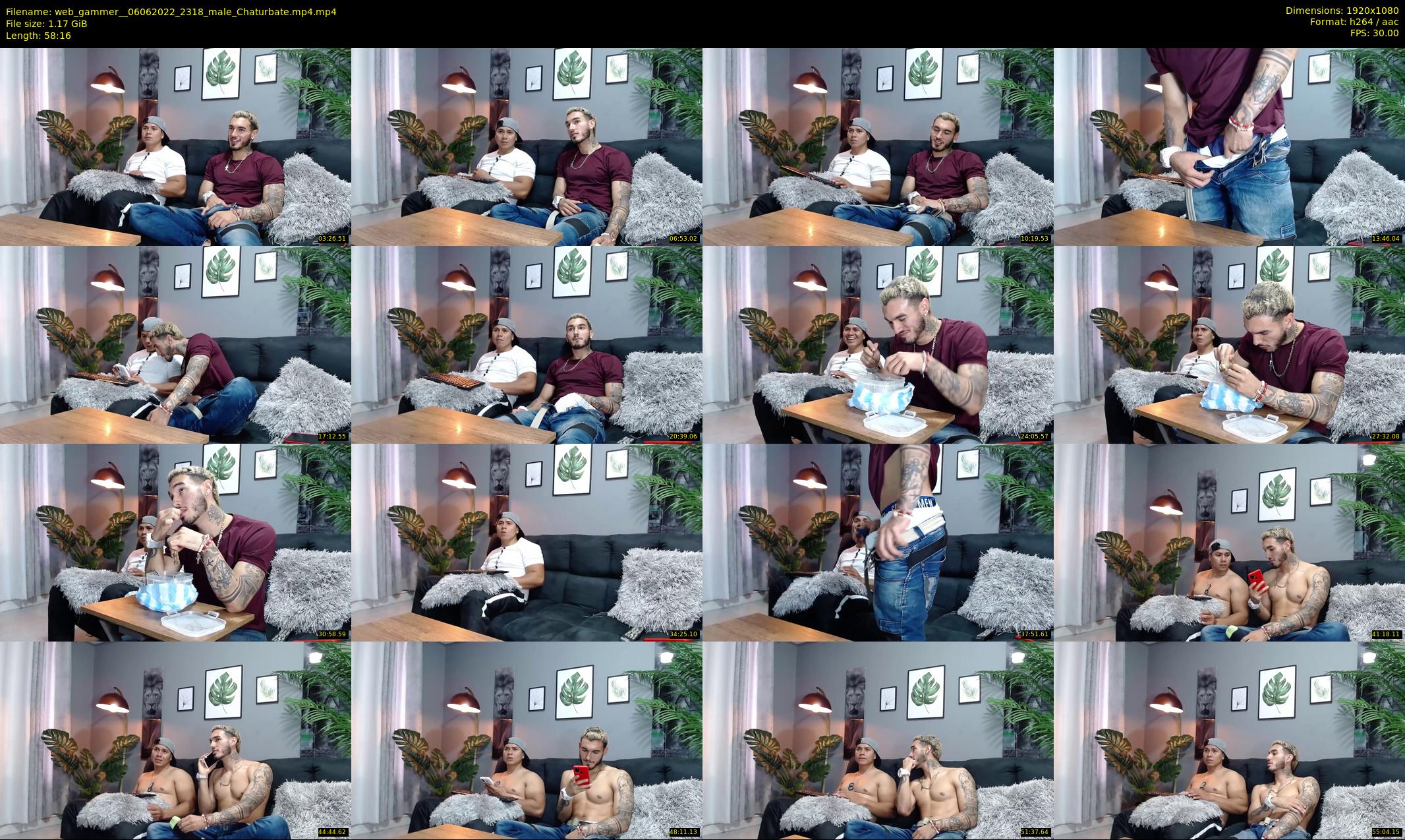 web_gammer_ — 59 minute Chaturbate male cam show recording, 1080p, Jun 6, 2022