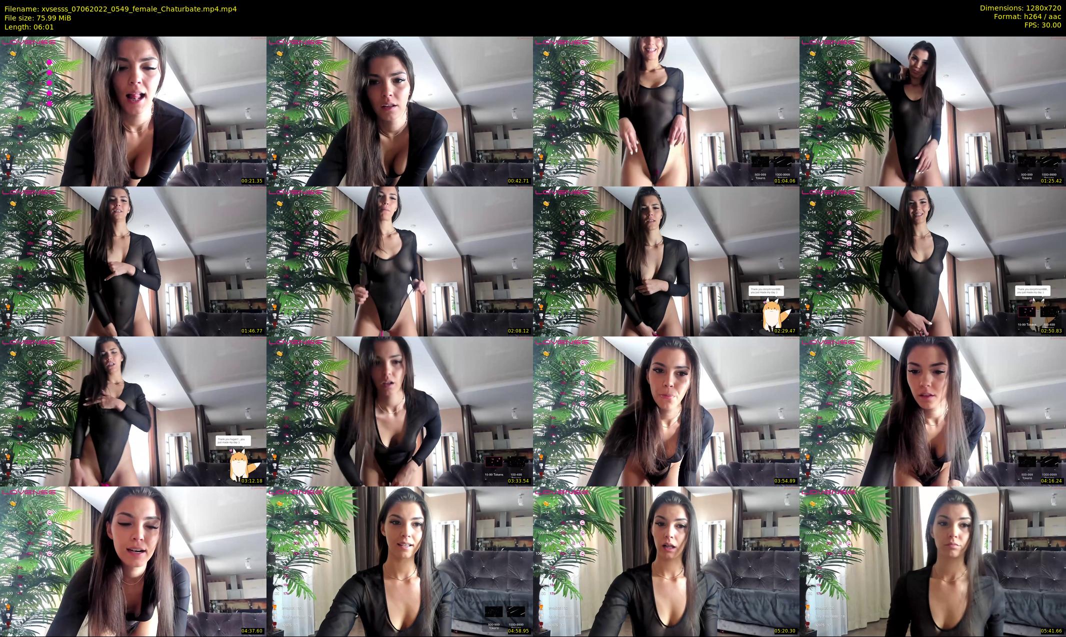 xvsesss — 7 minute Chaturbate female cam show recording, 720p, Jun 7, 2022