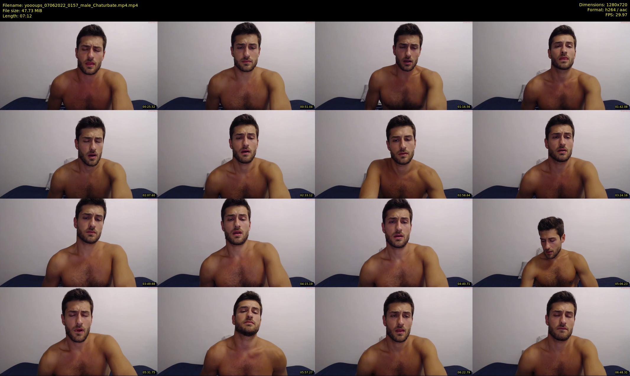 yoooups — 8 minute Chaturbate male cam show recording, 720p, Jun 7, 2022