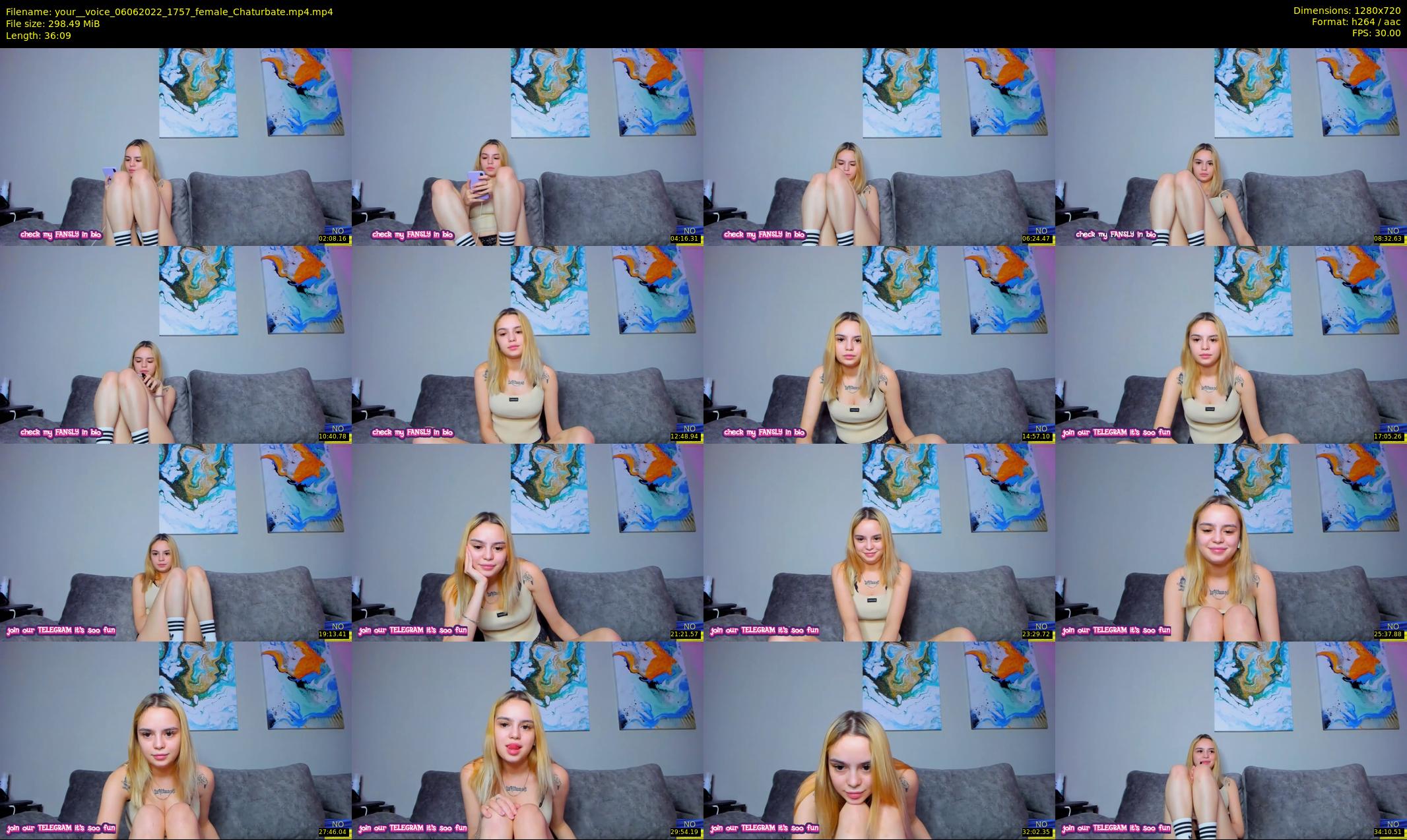 your__voice — 37 minute Chaturbate female cam show recording, 720p, Jun 6, 2022