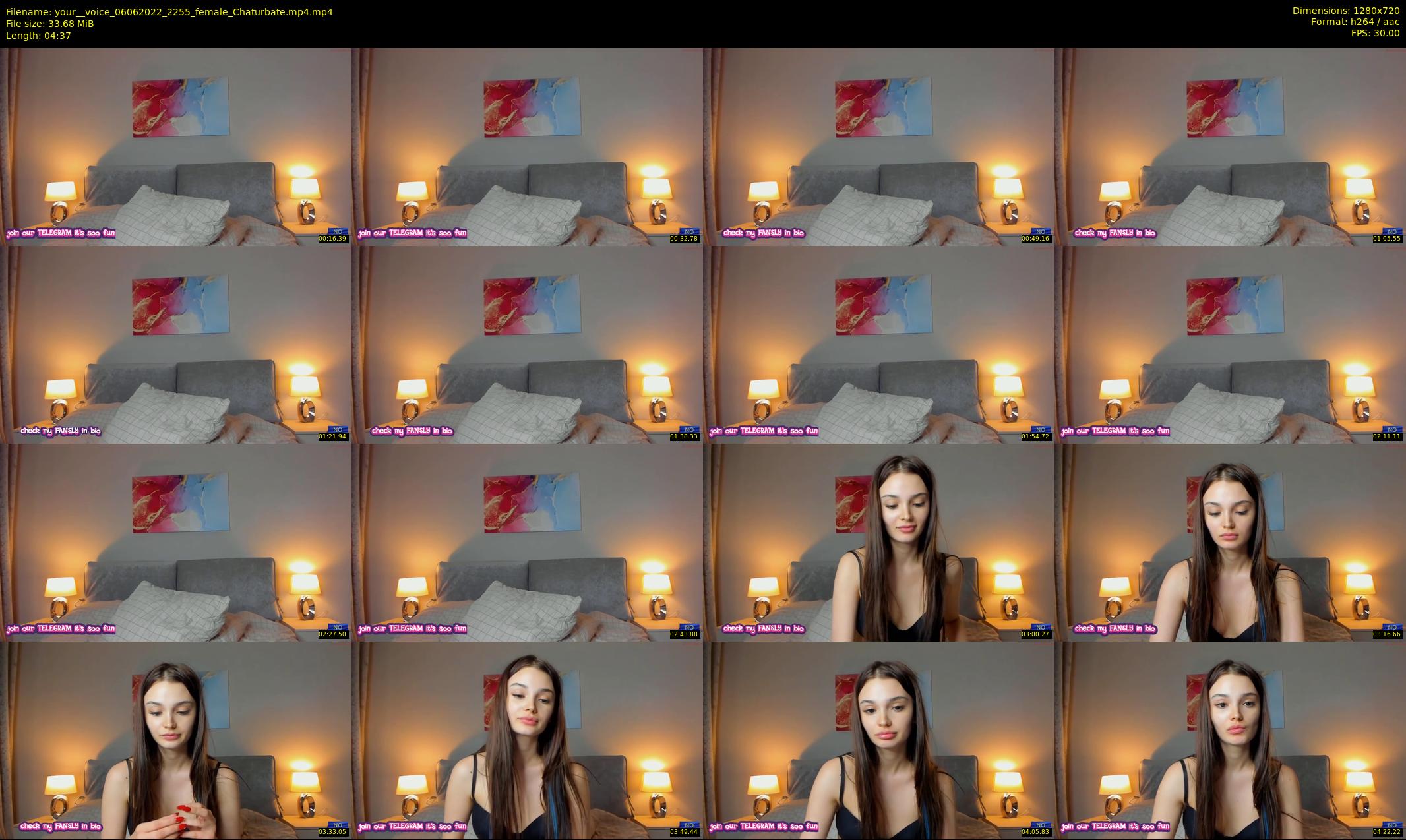 your__voice — 5 minute Chaturbate female cam show recording, 720p, Jun 6, 2022