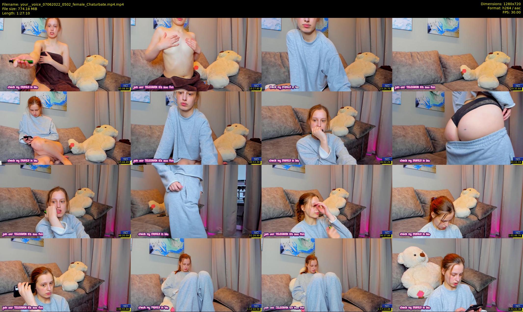 your__voice — 88 minute Chaturbate female cam show recording, 720p, Jun 7, 2022