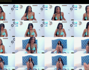 zafiiraa — 12 minute Chaturbate female cam show recording, 1080p, Jun 6, 2022
