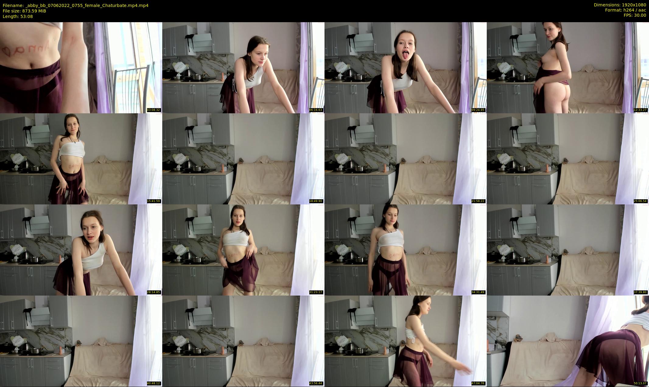 _abby_bb — 54 minute Chaturbate female cam show recording, 1080p, Jun 7, 2022