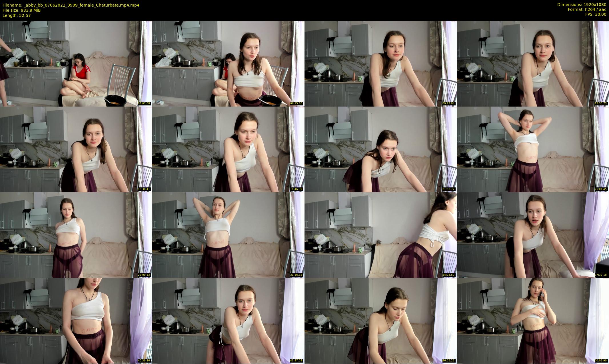 _abby_bb — 53 minute Chaturbate female cam show recording, 1080p, Jun 7, 2022