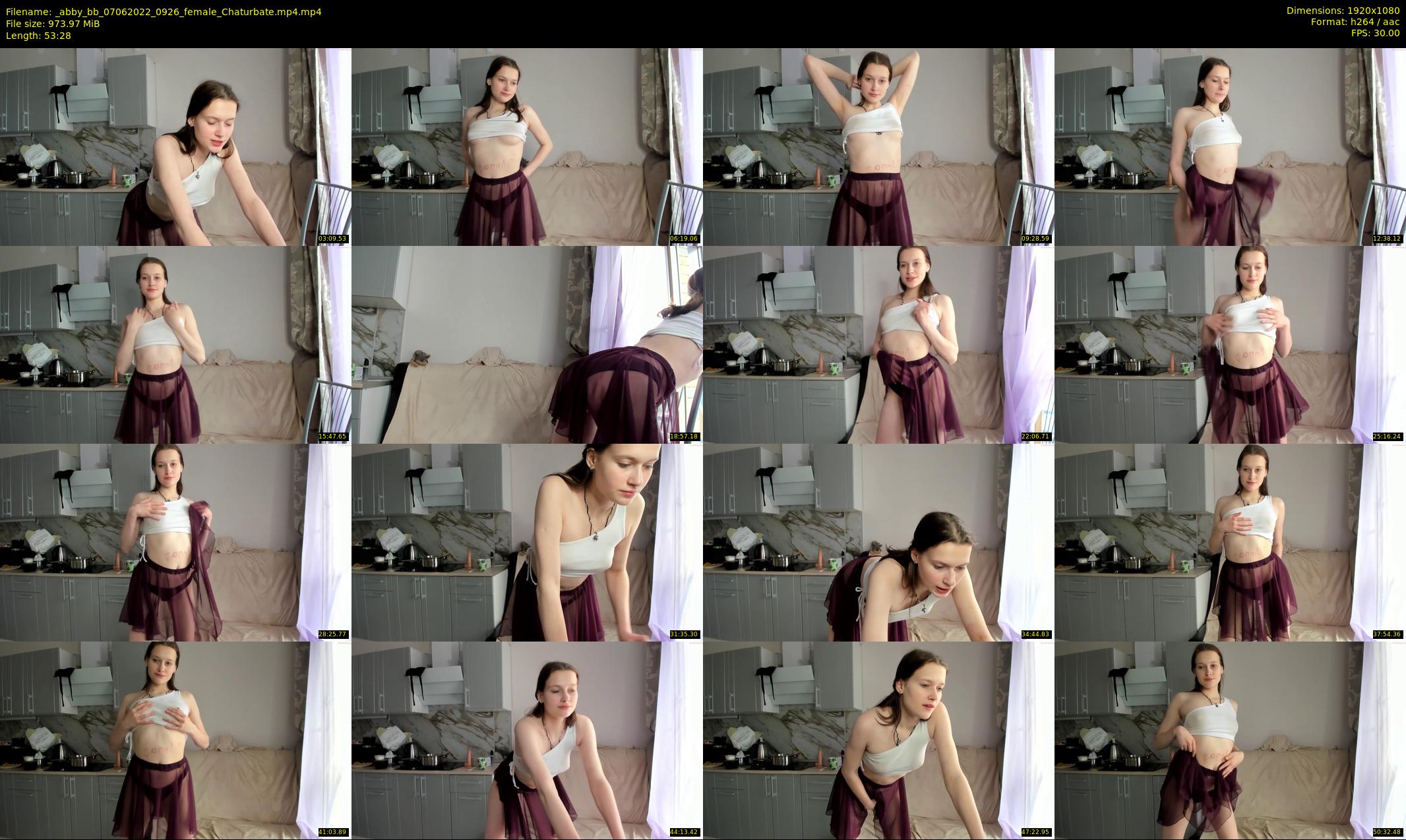 _abby_bb — 54 minute Chaturbate female cam show recording, 1080p, Jun 7, 2022