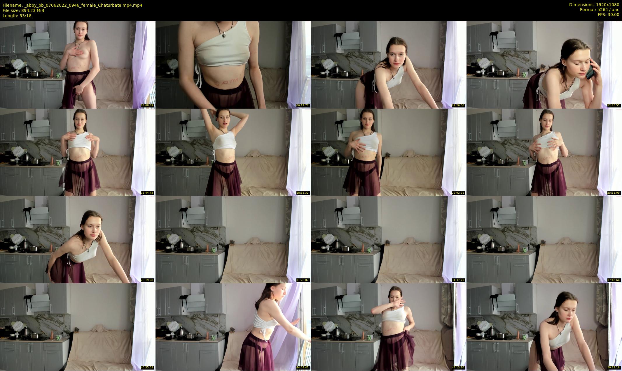 _abby_bb — 54 minute Chaturbate female cam show recording, 1080p, Jun 7, 2022