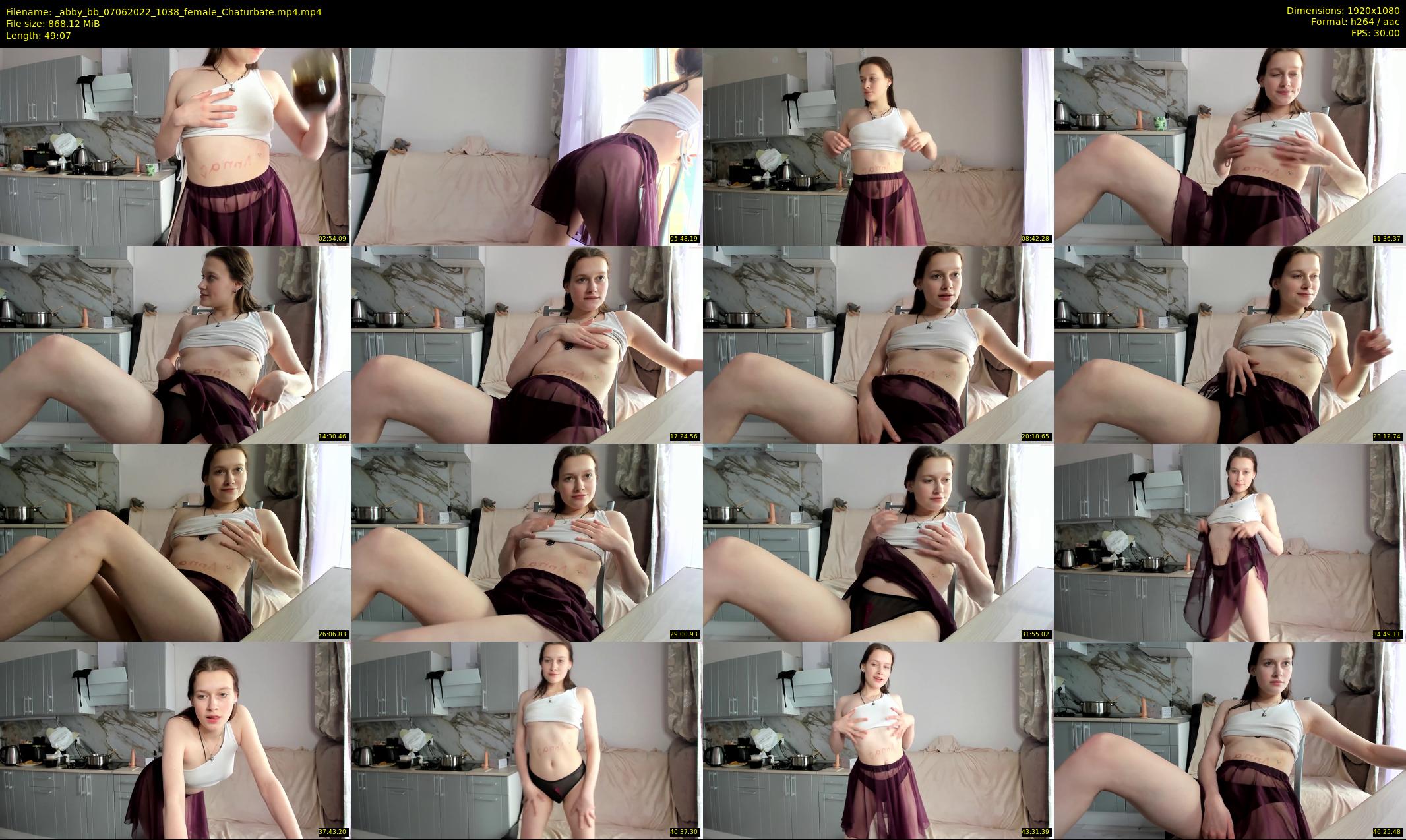 _abby_bb — 50 minute Chaturbate female cam show recording, 1080p, Jun 7, 2022