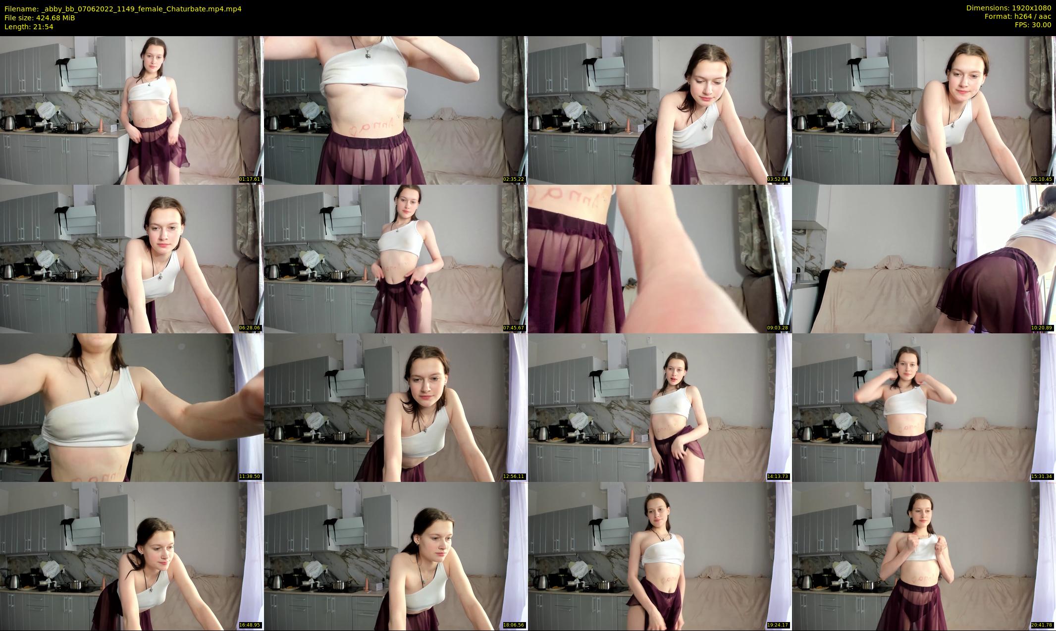 _abby_bb — 22 minute Chaturbate female cam show recording, 1080p, Jun 7, 2022