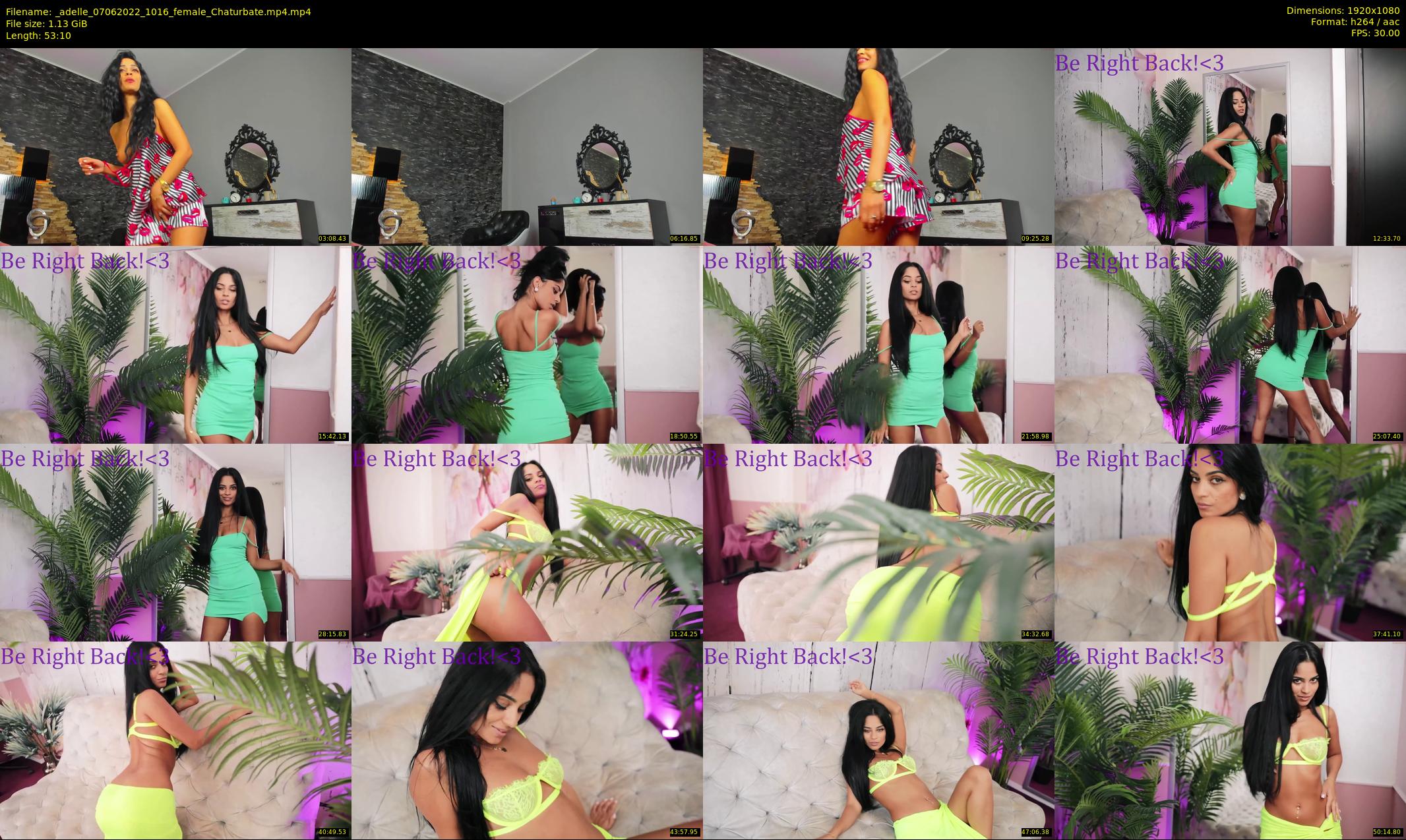 _adelle — 54 minute Chaturbate female cam show recording, 1080p, Jun 7, 2022