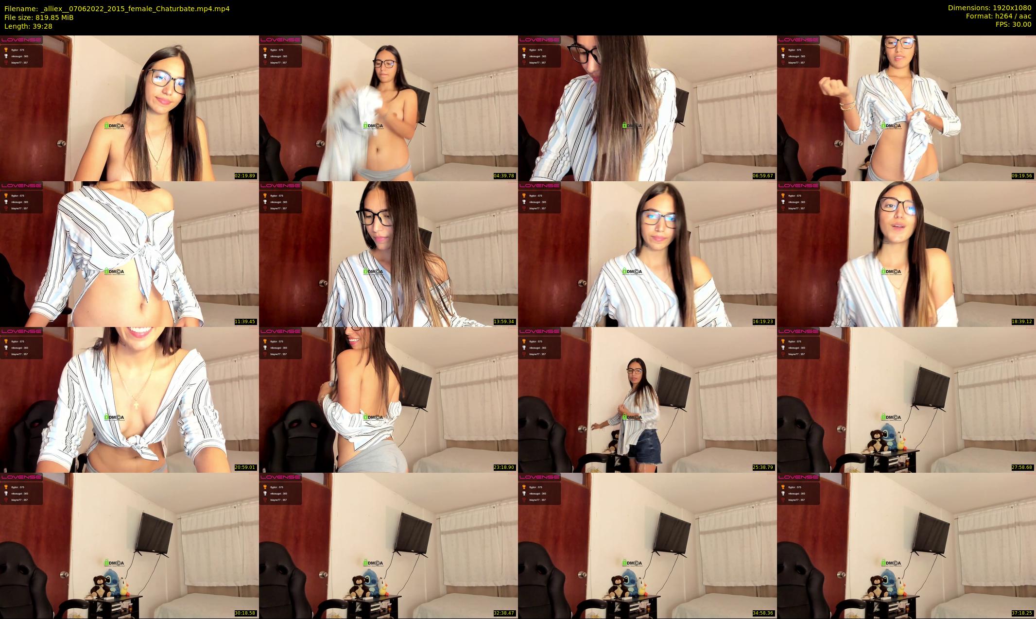 _alliex_ — 40 minute Chaturbate female cam show recording, 1080p, Jun 7, 2022