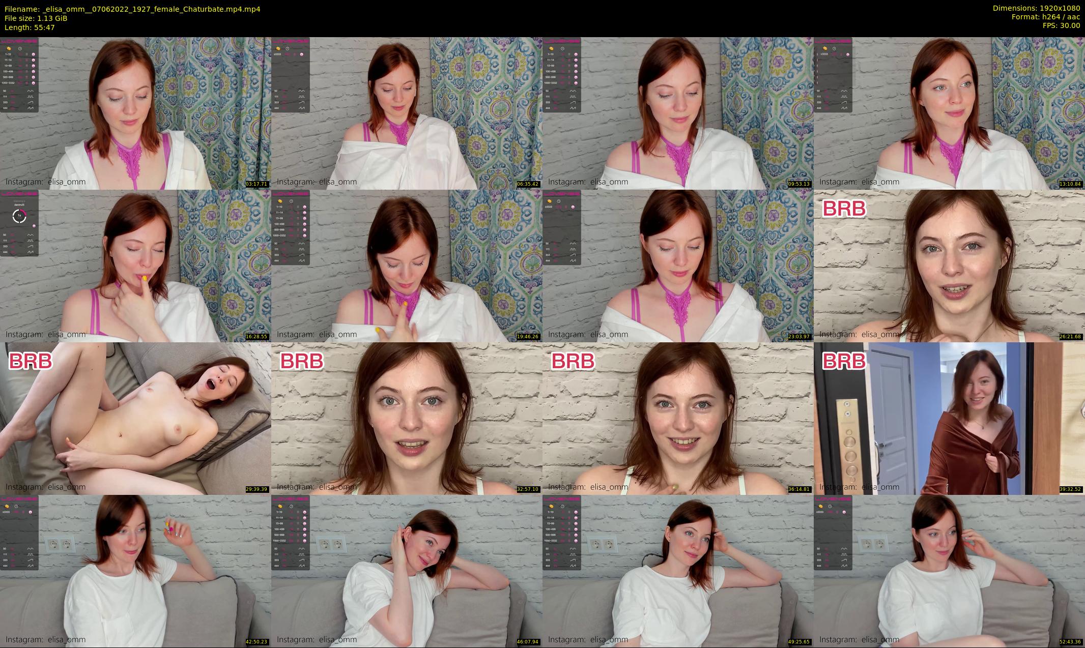 _elisa_omm_ — 56 minute Chaturbate female cam show recording, 1080p, Jun 7, 2022