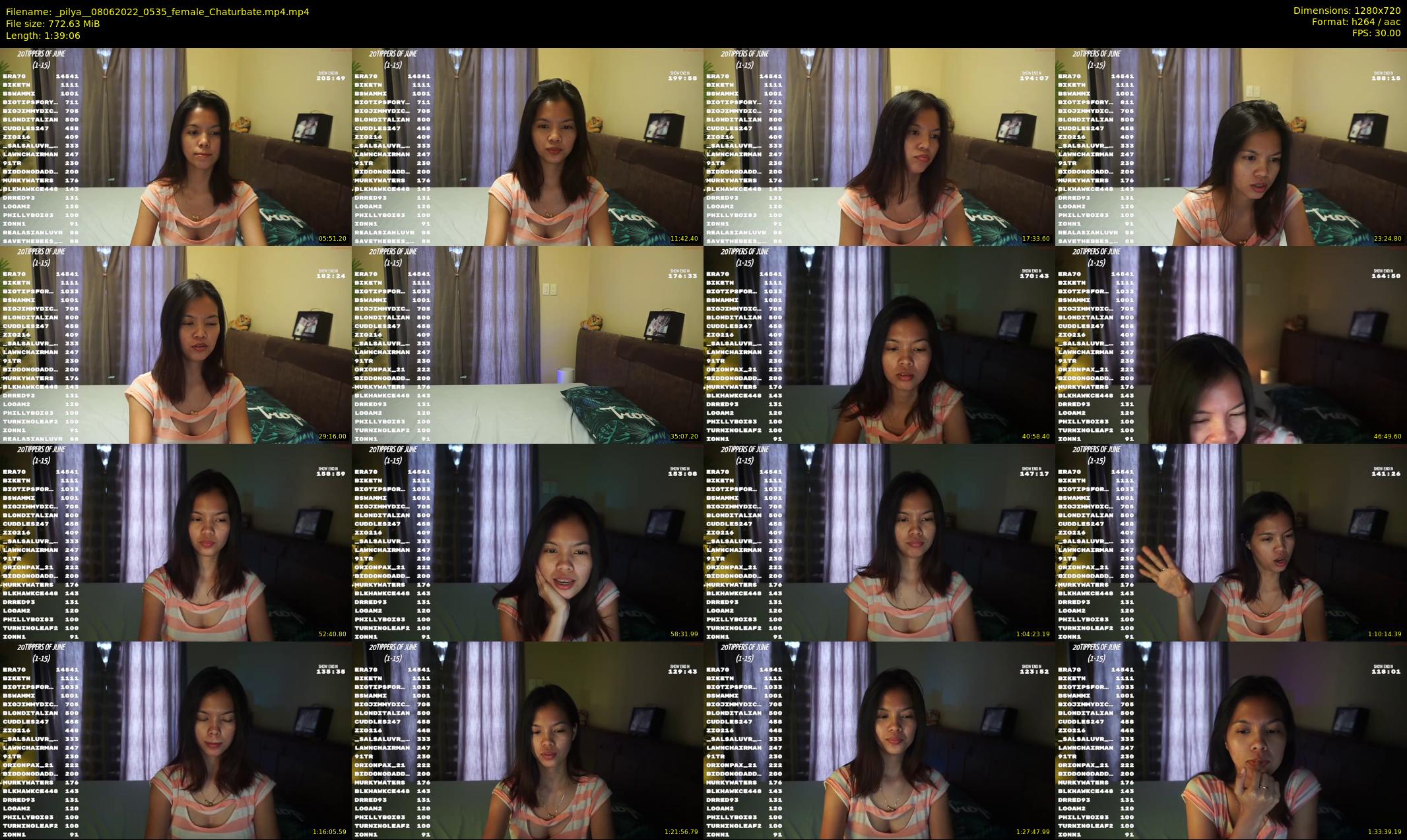 _pilya_ — 100 minute Chaturbate female cam show recording, 720p, Jun 8, 2022