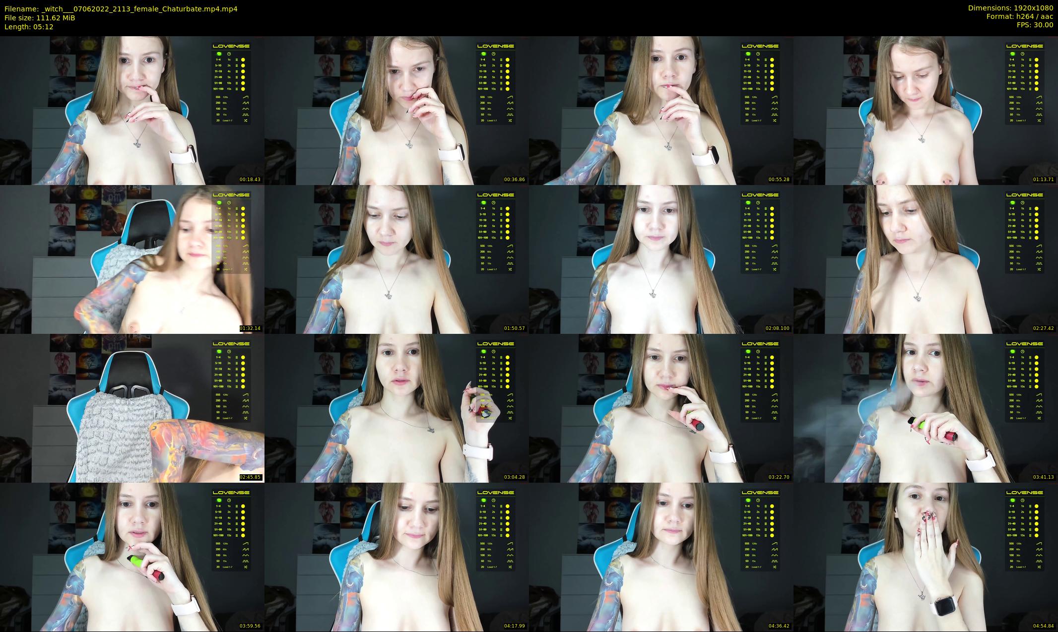 _witch__ — 6 minute Chaturbate female cam show recording, 1080p, Jun 7, 2022