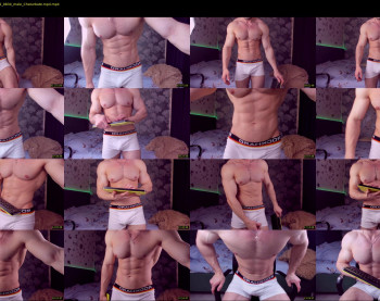 adam_muscle_ — 27 minute Chaturbate male cam show recording, 1080p, Jun 7, 2022