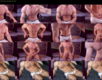 adam_muscle_ — 58 minute Chaturbate male cam show recording, 1080p, Jun 7, 2022