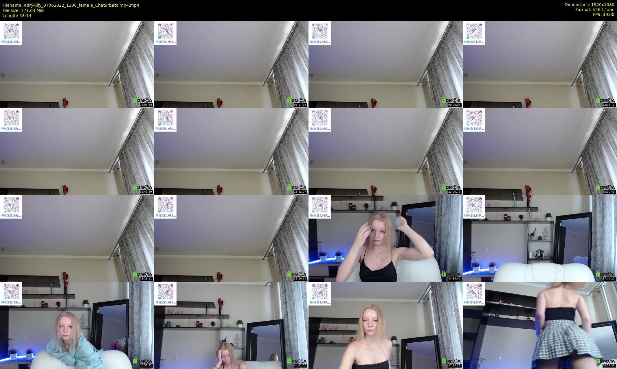 adrykilly — 54 minute Chaturbate female cam show recording, 1080p, Jun 7, 2022