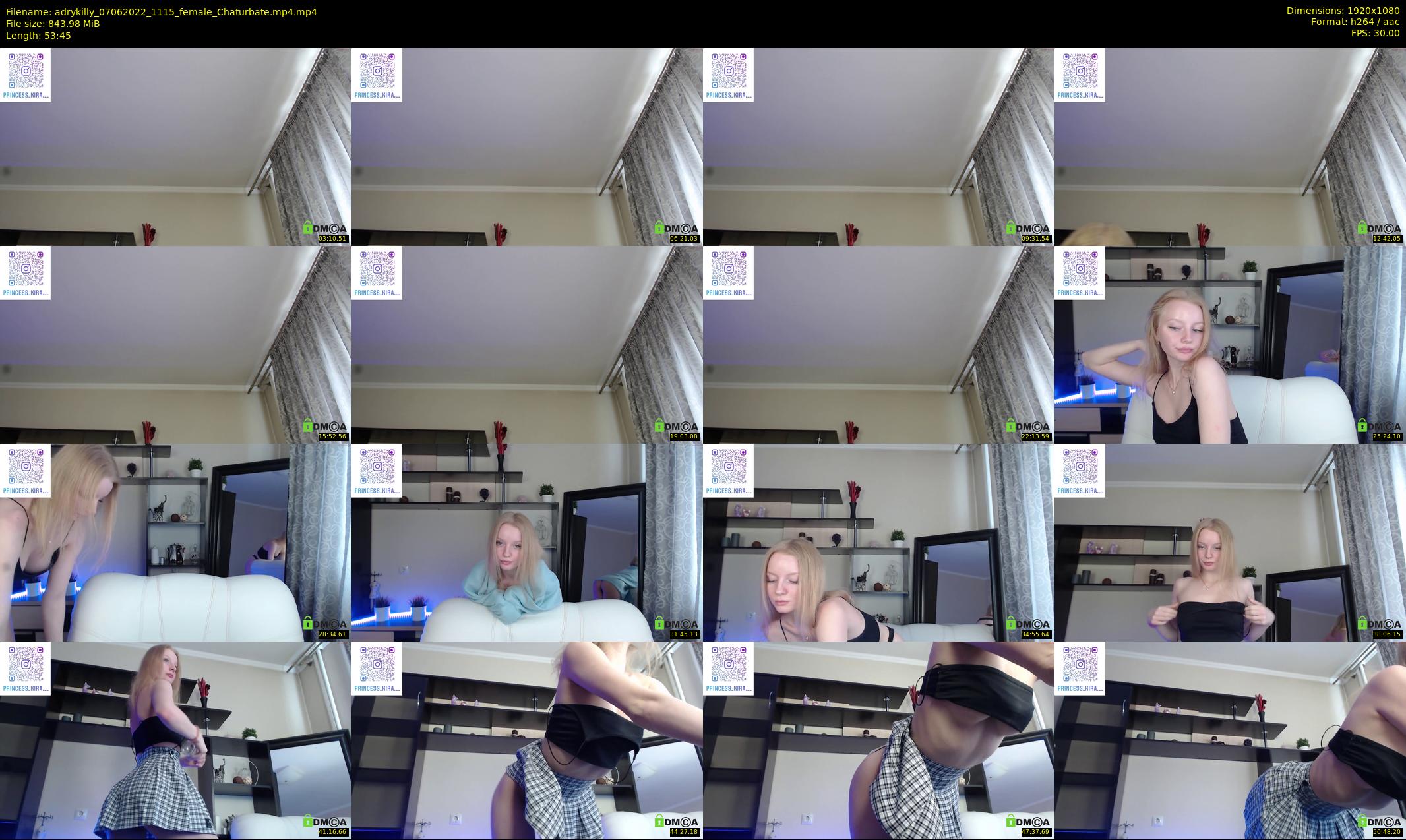 adrykilly — 54 minute Chaturbate female cam show recording, 1080p, Jun 7, 2022