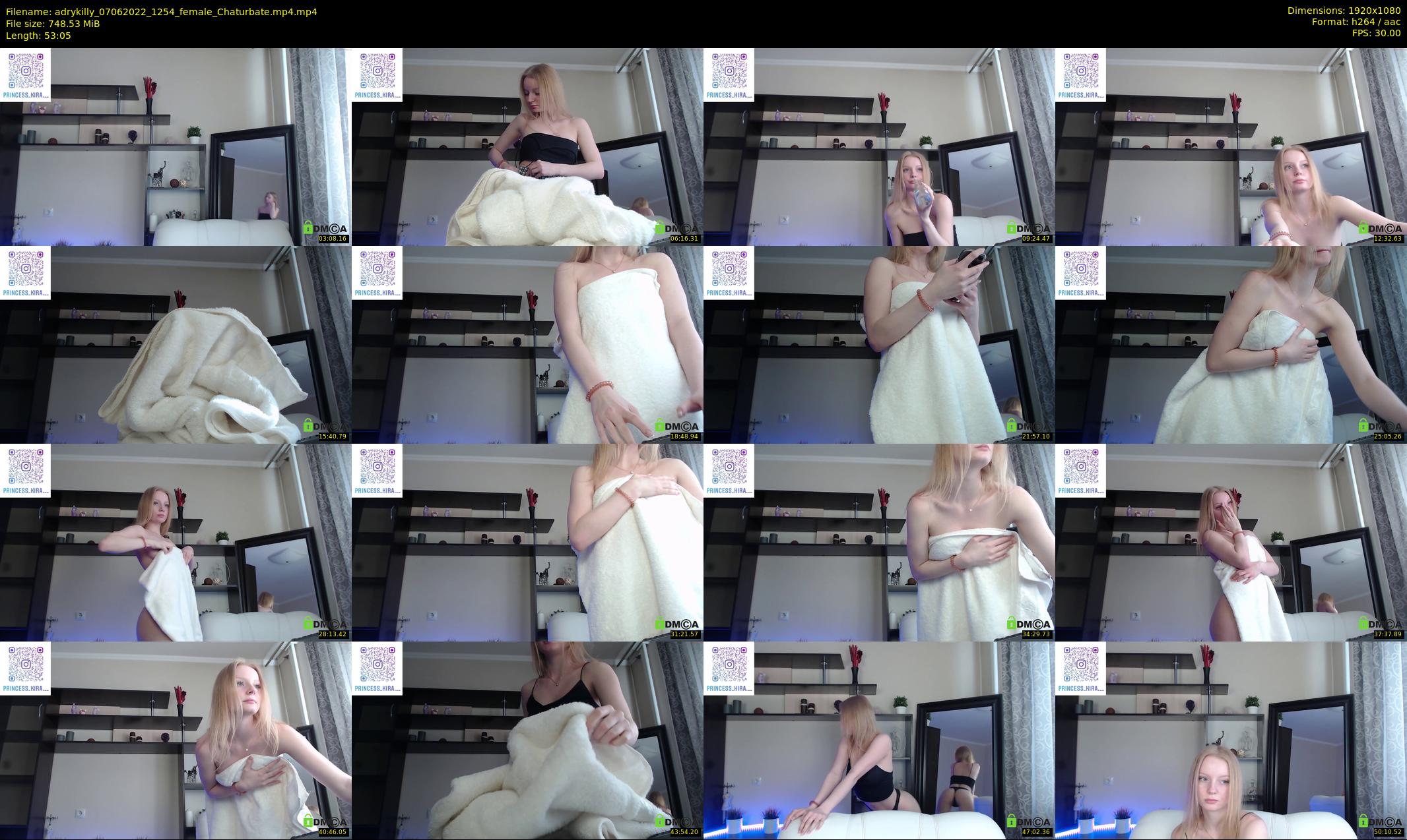 adrykilly — 54 minute Chaturbate female cam show recording, 1080p, Jun 7, 2022