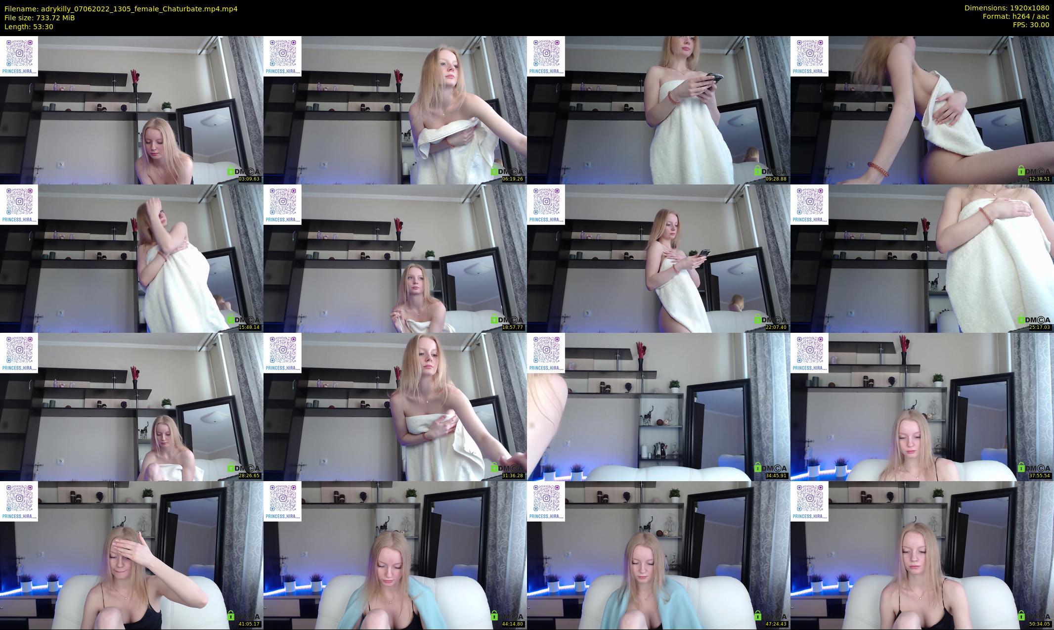 adrykilly — 54 minute Chaturbate female cam show recording, 1080p, Jun 7, 2022