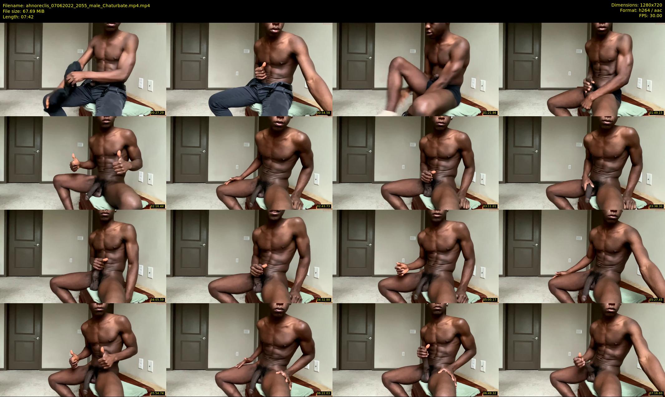 ahnoreclis — 8 minute Chaturbate male cam show recording, 720p, Jun 7, 2022