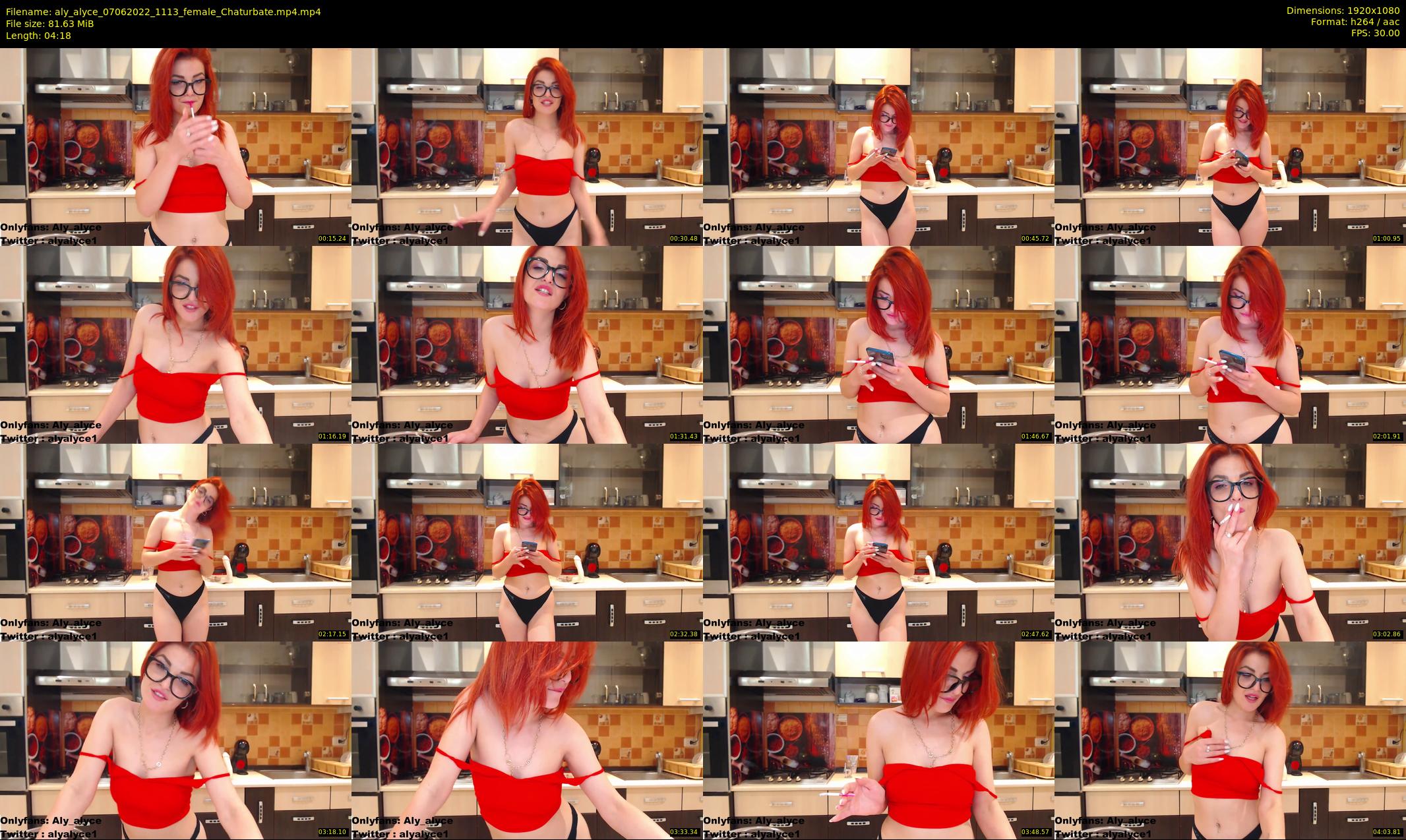 aly_alyce — 5 minute Chaturbate female cam show recording, 1080p, Jun 7, 2022