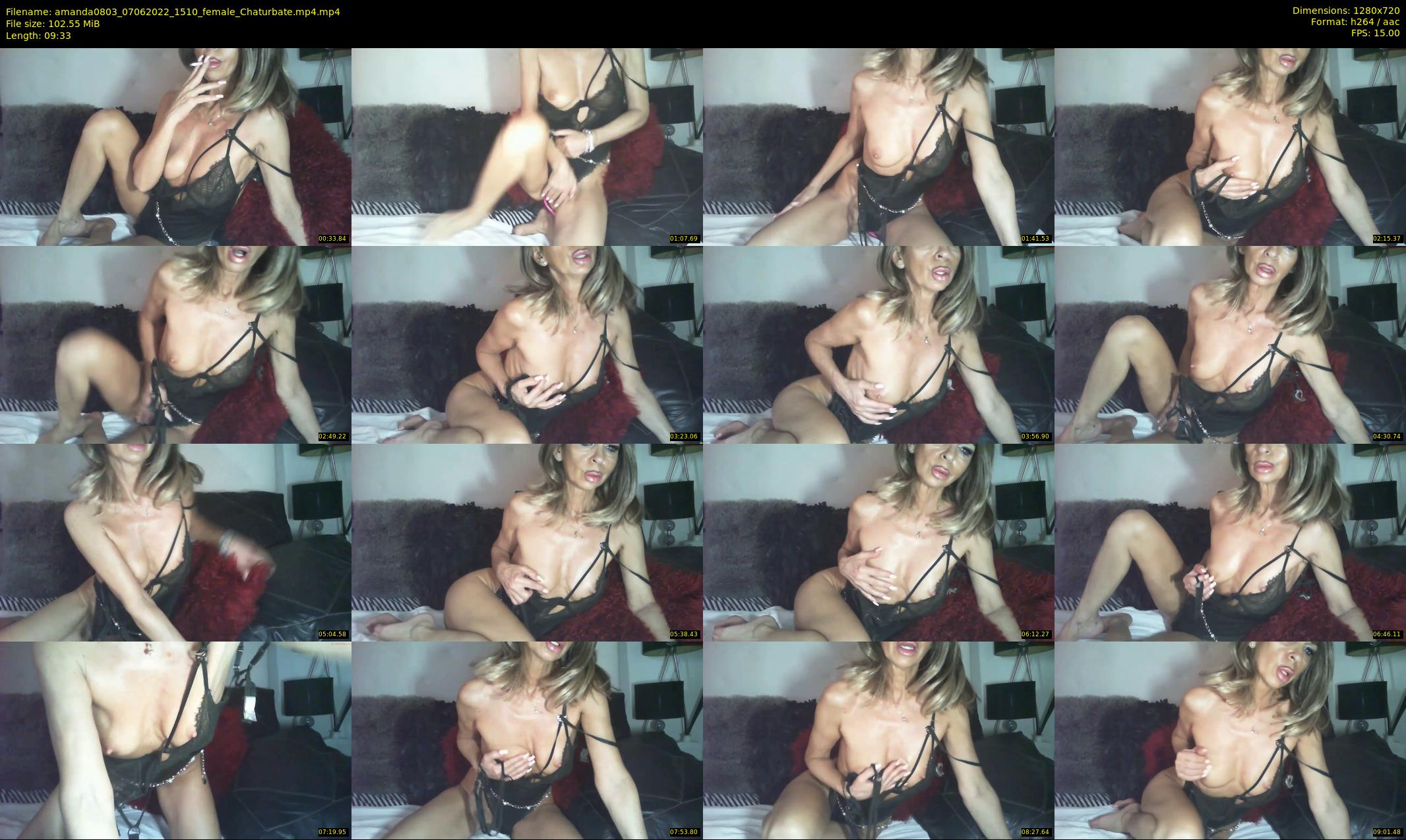 amanda0803 — 10 minute Chaturbate female cam show recording, 720p, Jun 7, 2022