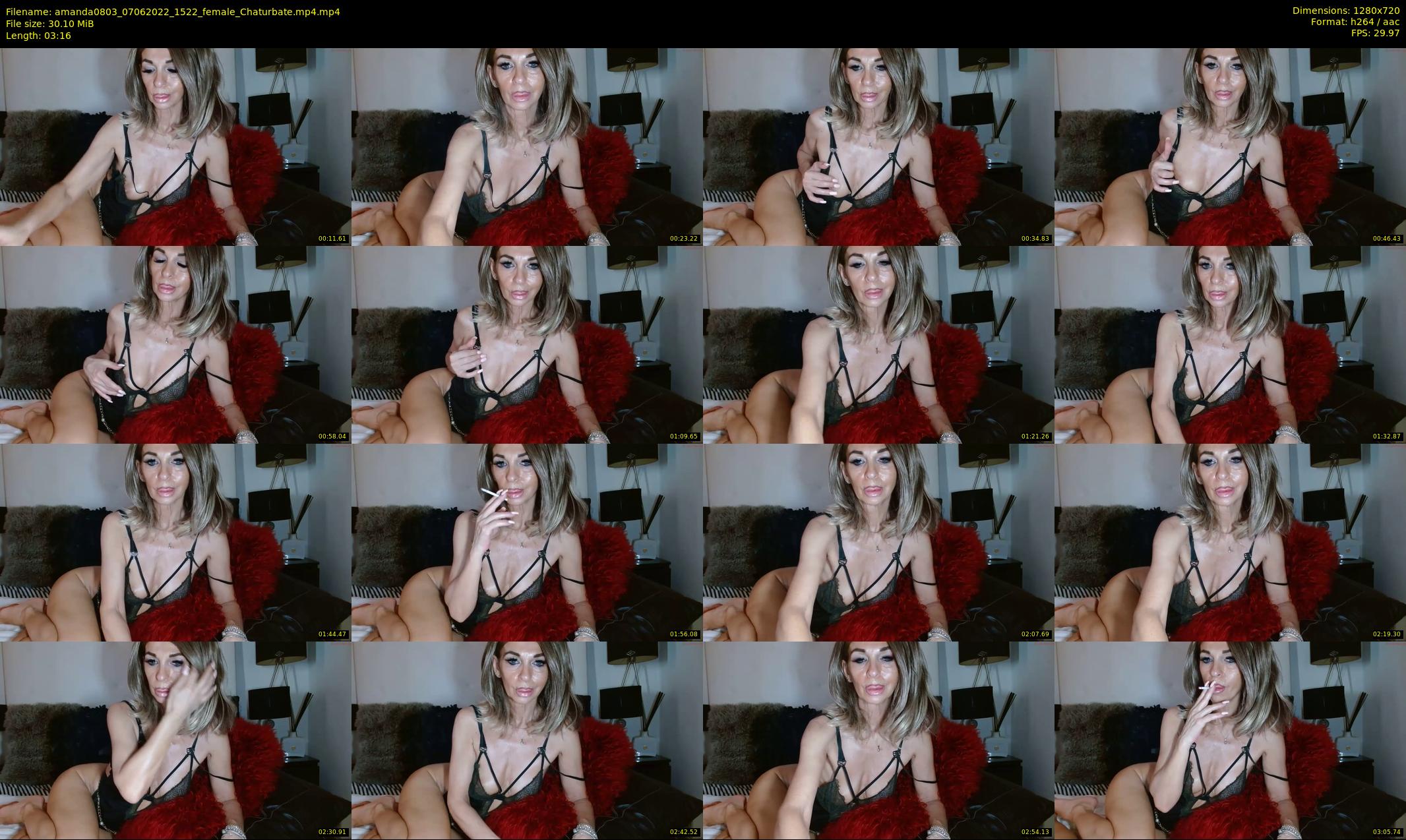 amanda0803 — 4 minute Chaturbate female cam show recording, 720p, Jun 7, 2022