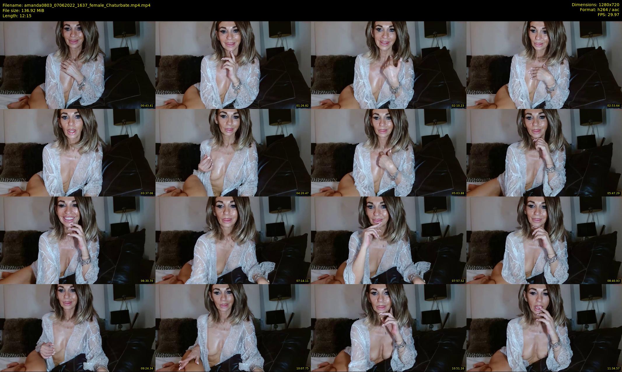 amanda0803 — 13 minute Chaturbate female cam show recording, 720p, Jun 7, 2022
