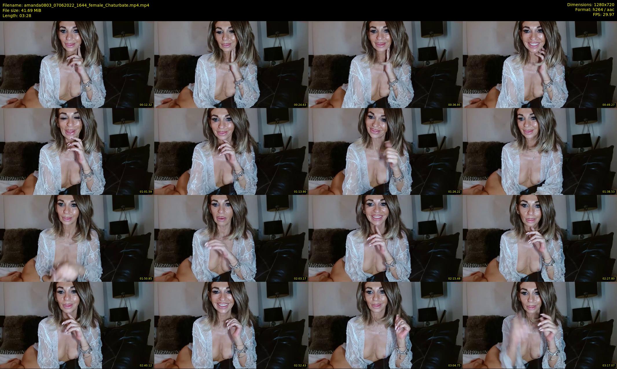 amanda0803 — 4 minute Chaturbate female cam show recording, 720p, Jun 7, 2022