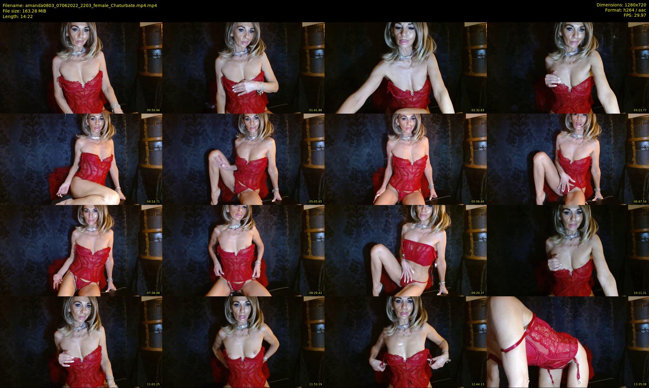 amanda0803 — 15 minute Chaturbate female cam show recording, 720p, Jun 7, 2022