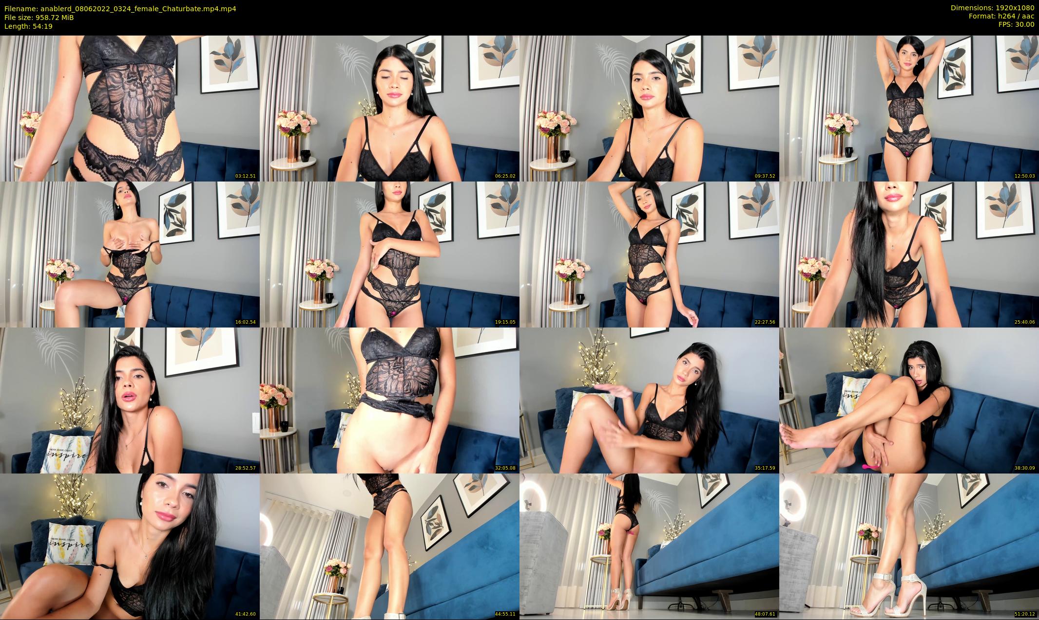 anablerd — 55 minute Chaturbate female cam show recording, 1080p, Jun 8, 2022