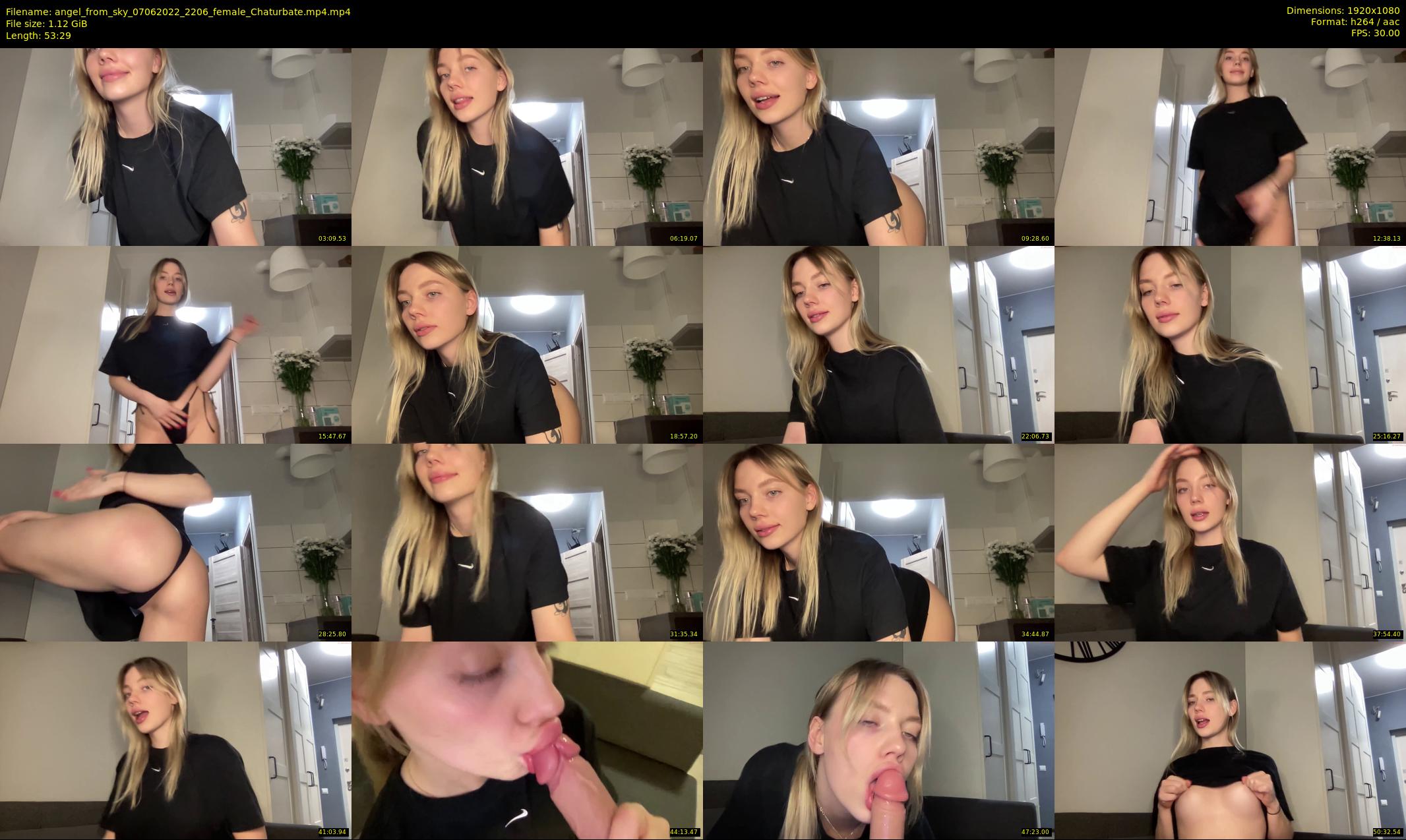 angel_from_sky — 54 minute Chaturbate female cam show recording, 1080p, Jun 7, 2022