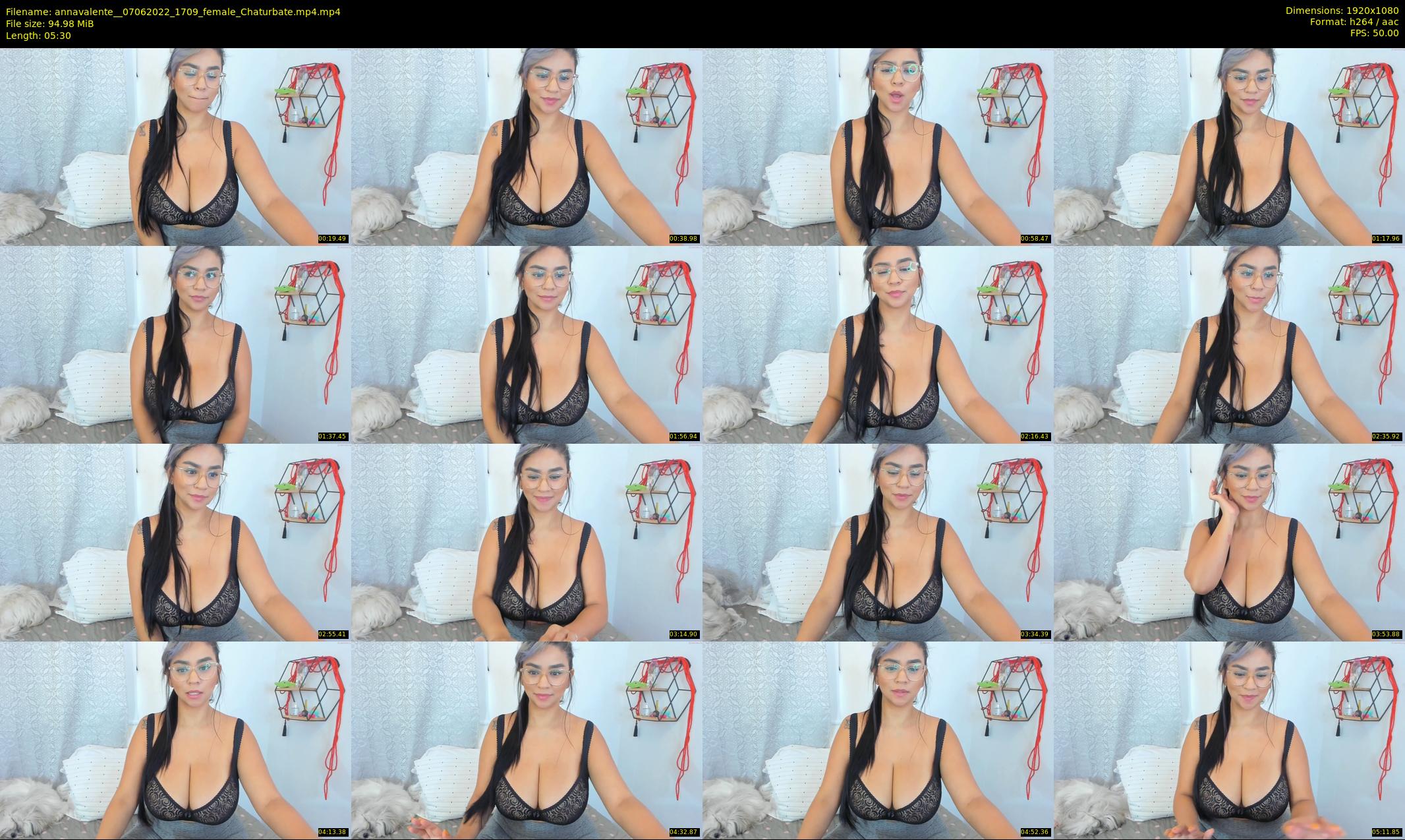 annavalente_ — 6 minute Chaturbate female cam show recording, 1080p, Jun 7, 2022