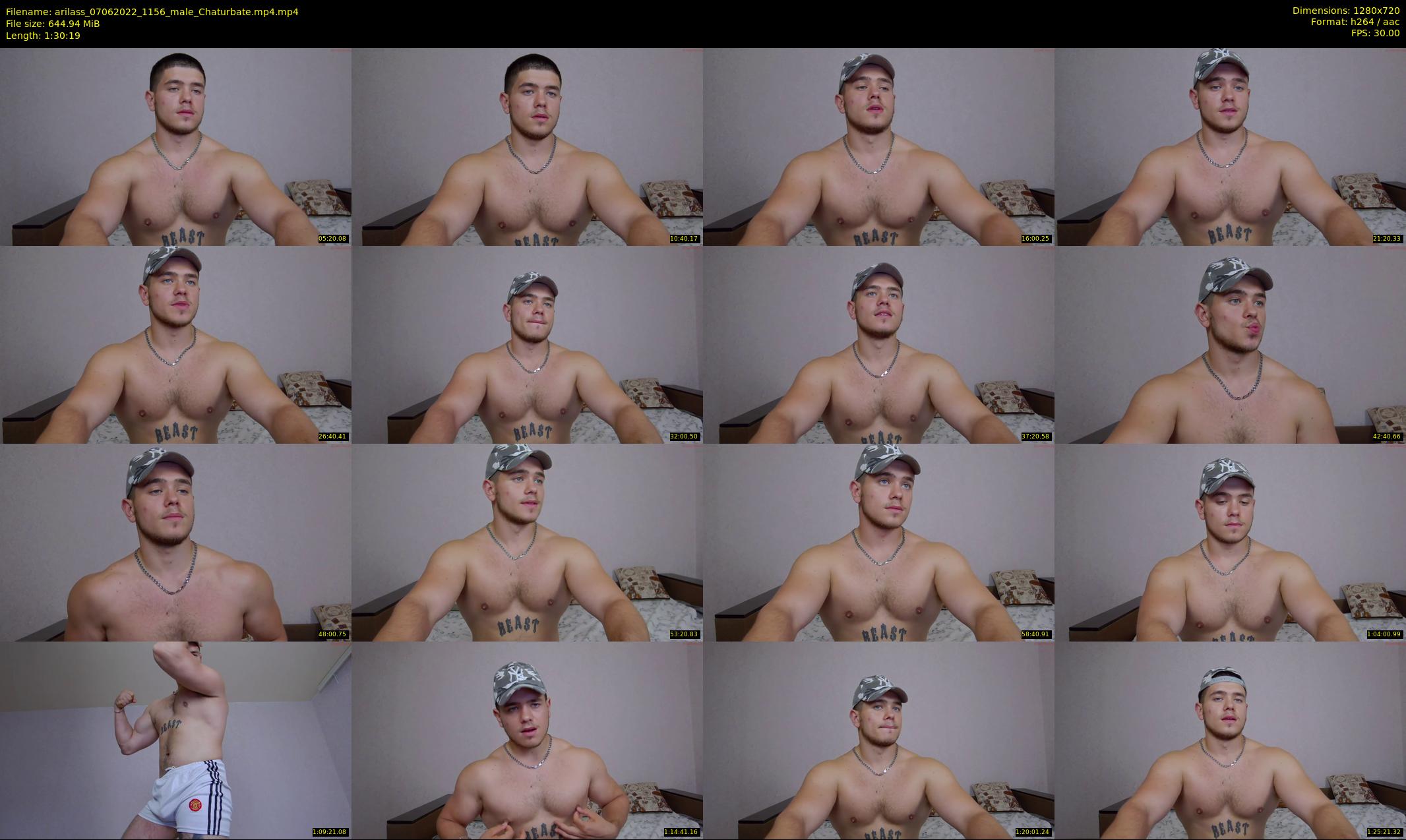 arilass — 91 minute Chaturbate male cam show recording, 720p, Jun 7, 2022