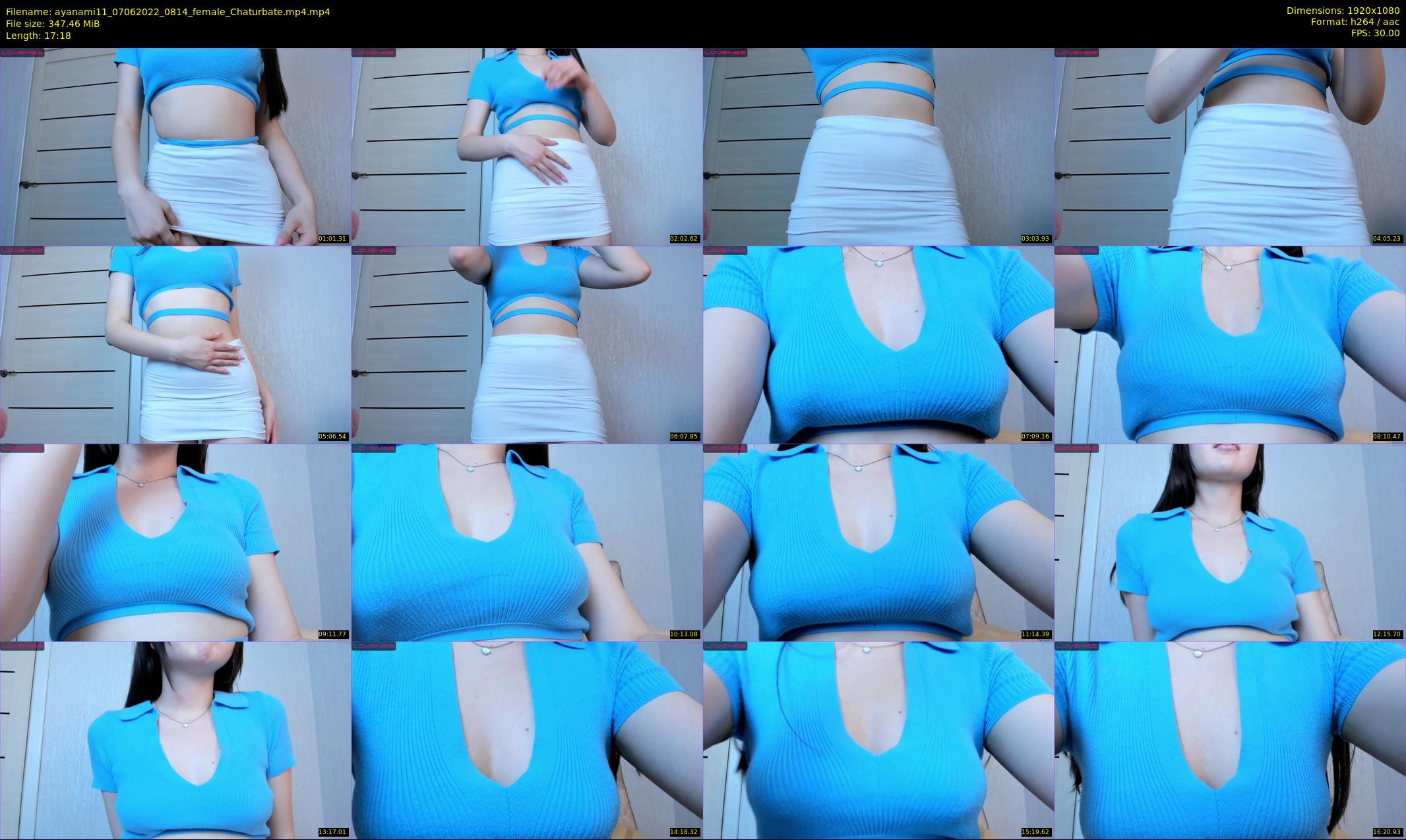 ayanami11 — 18 minute Chaturbate female cam show recording, 1080p, Jun 7, 2022