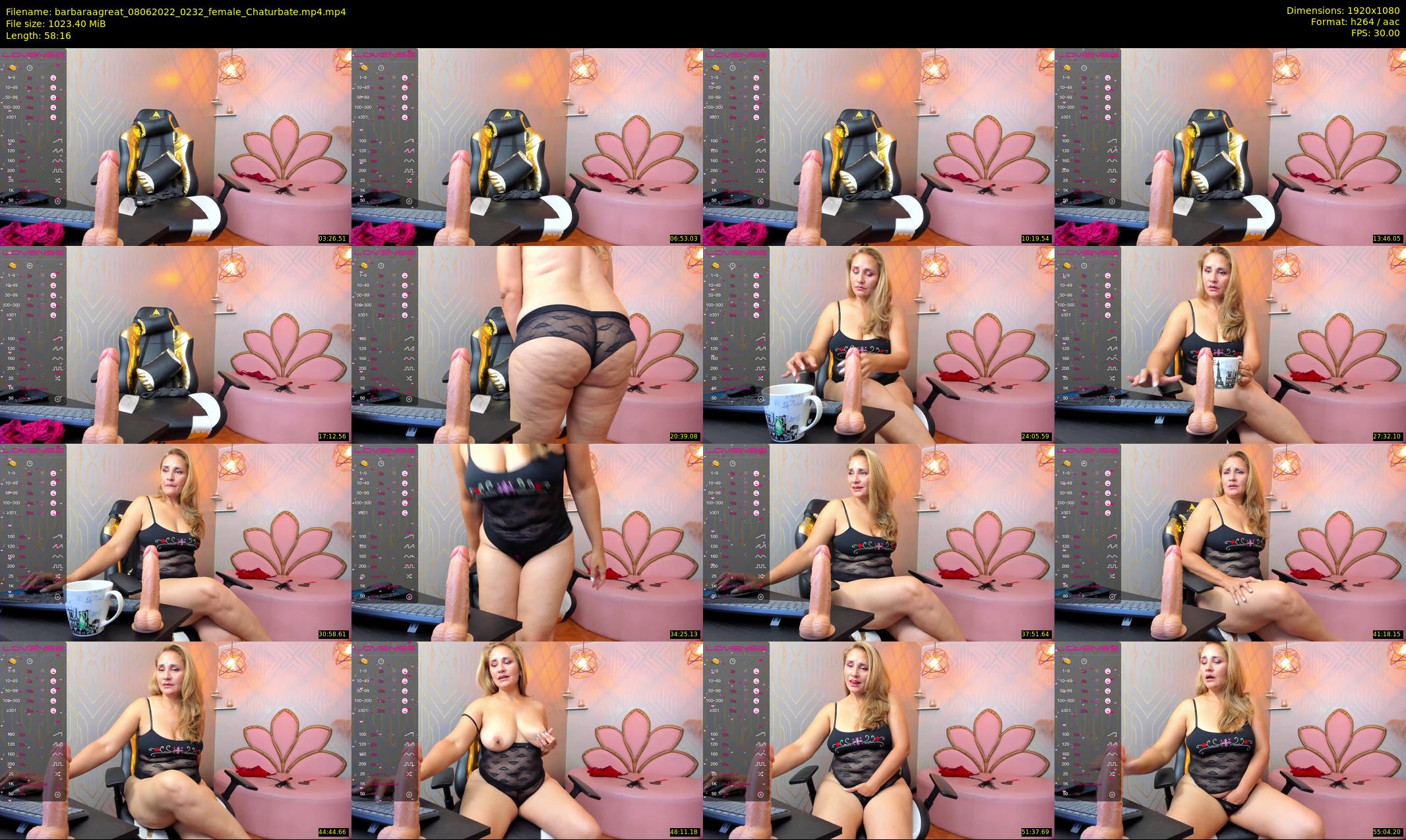 barbaraagreat — 59 minute Chaturbate female cam show recording, 1080p, Jun 8, 2022
