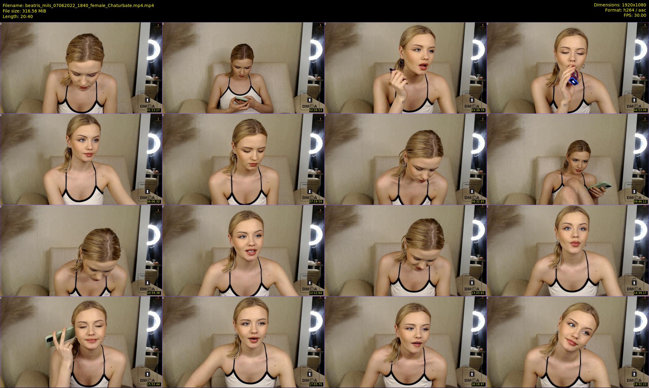 beatris_mils — 21 minute Chaturbate female cam show recording, 1080p, Jun 7, 2022