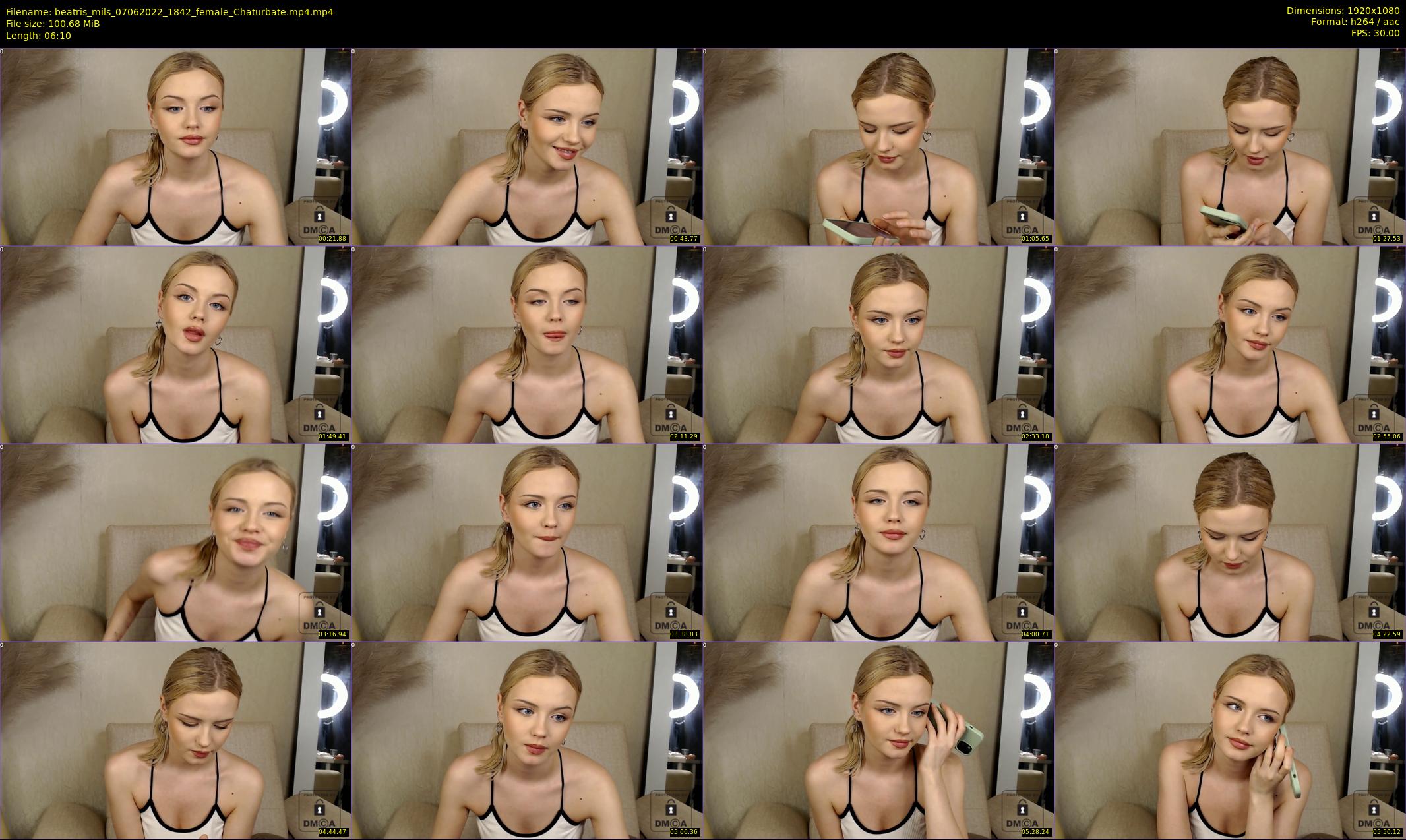 beatris_mils — 7 minute Chaturbate female cam show recording, 1080p, Jun 7, 2022