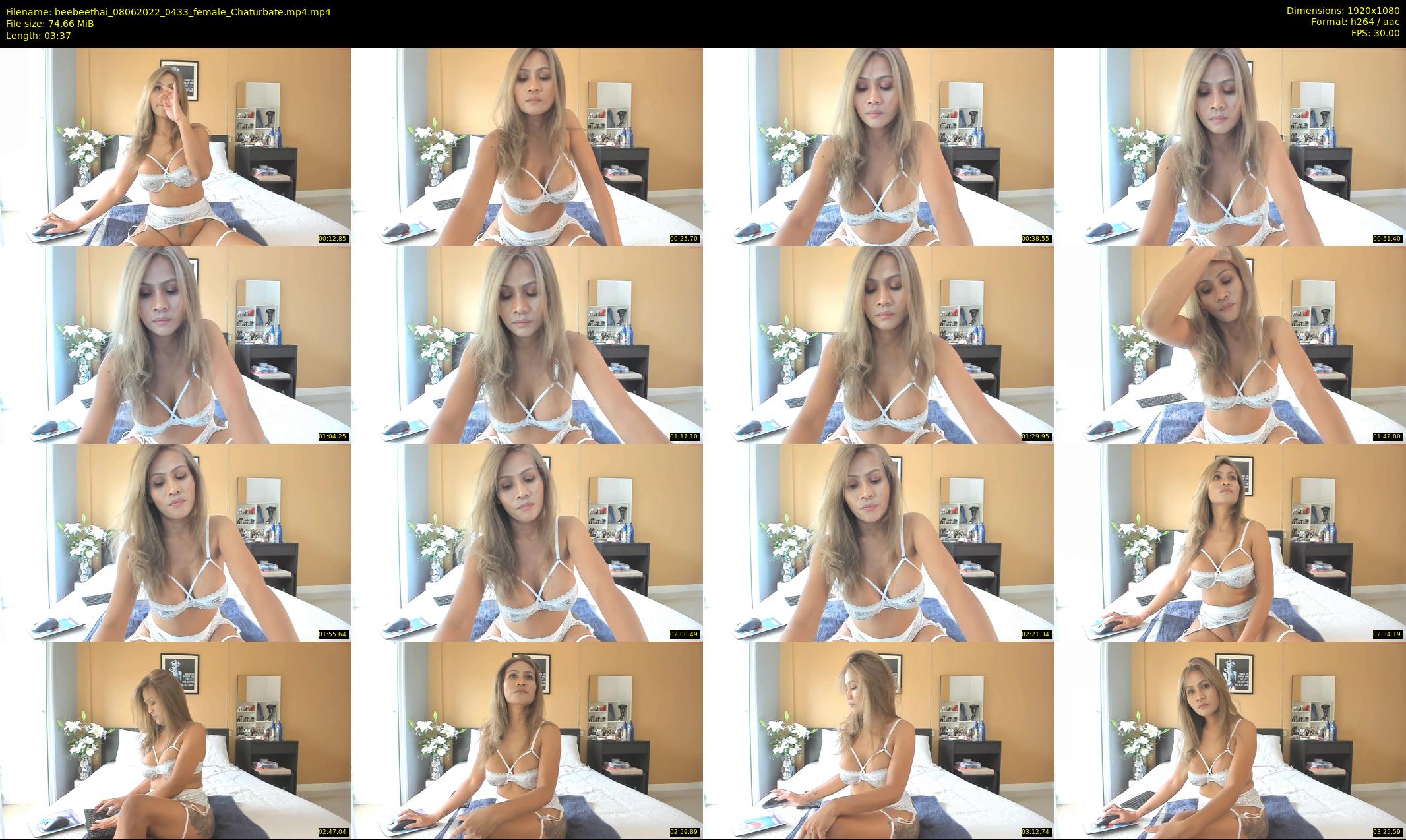 beebeethai — 4 minute Chaturbate female cam show recording, 1080p, Jun 8, 2022