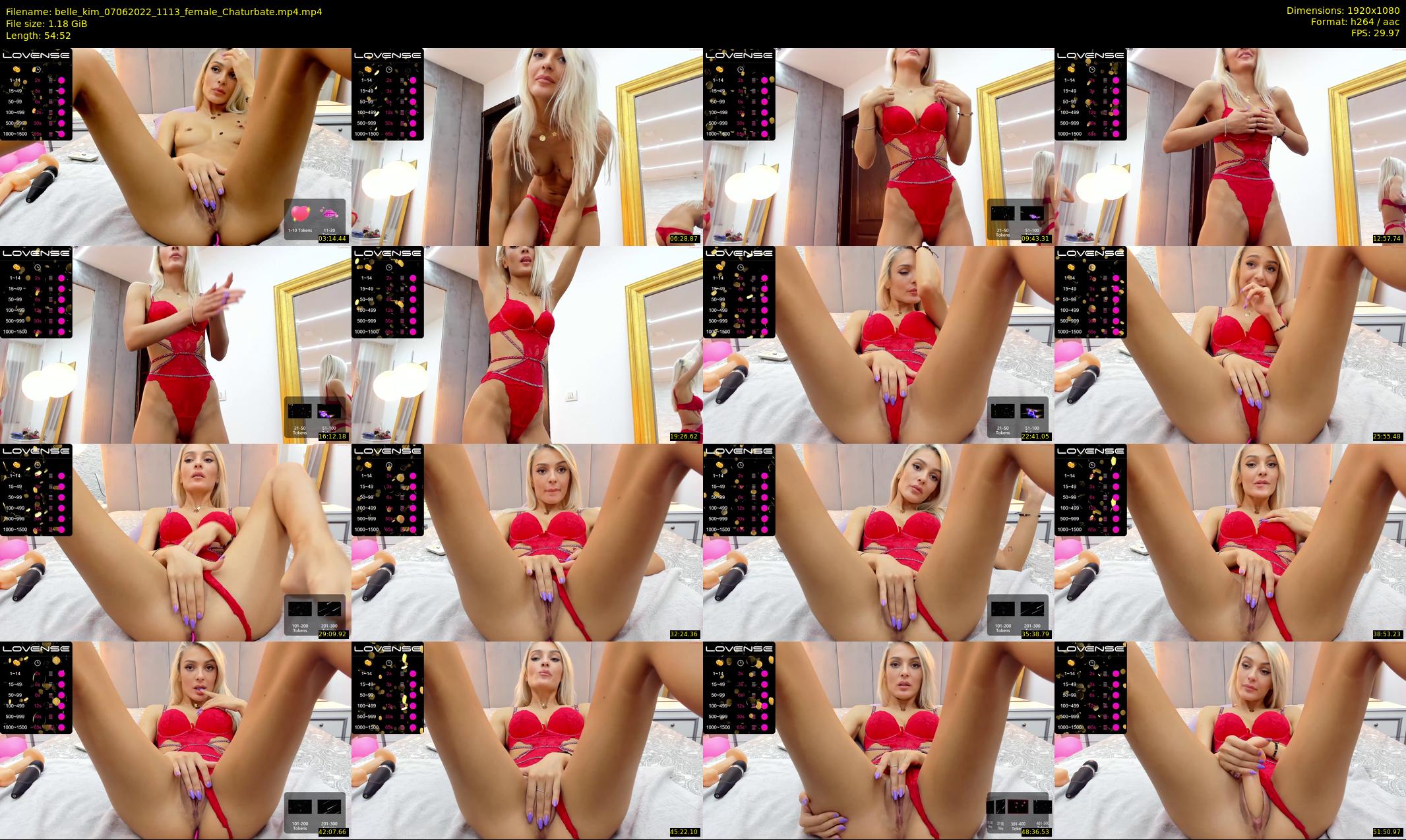 belle_kim — 55 minute Chaturbate female cam show recording, 1080p, Jun 7, 2022