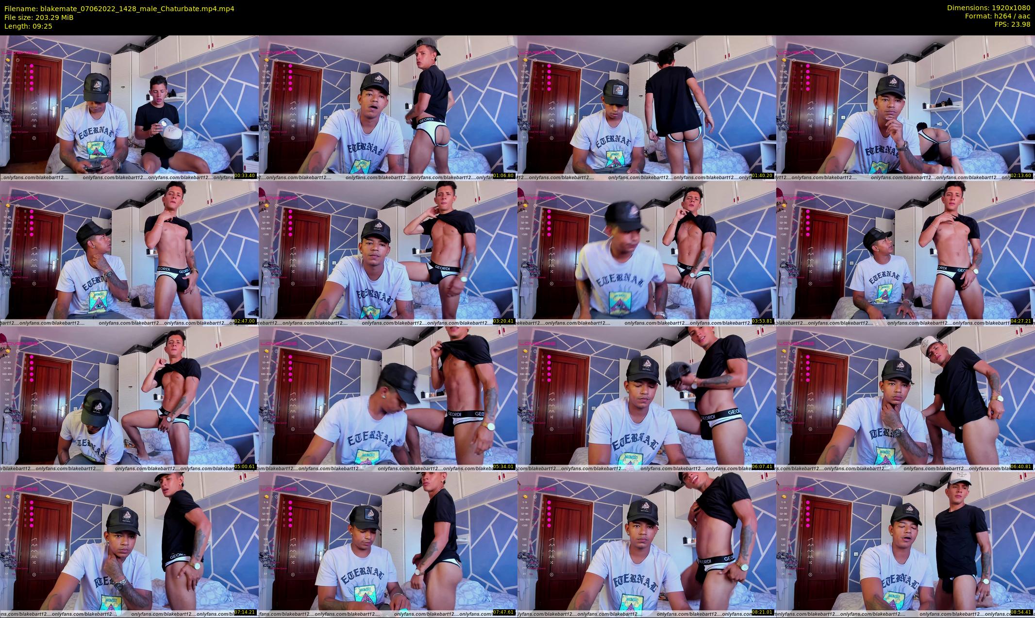 blakemate — 10 minute Chaturbate male cam show recording, 1080p, Jun 7, 2022