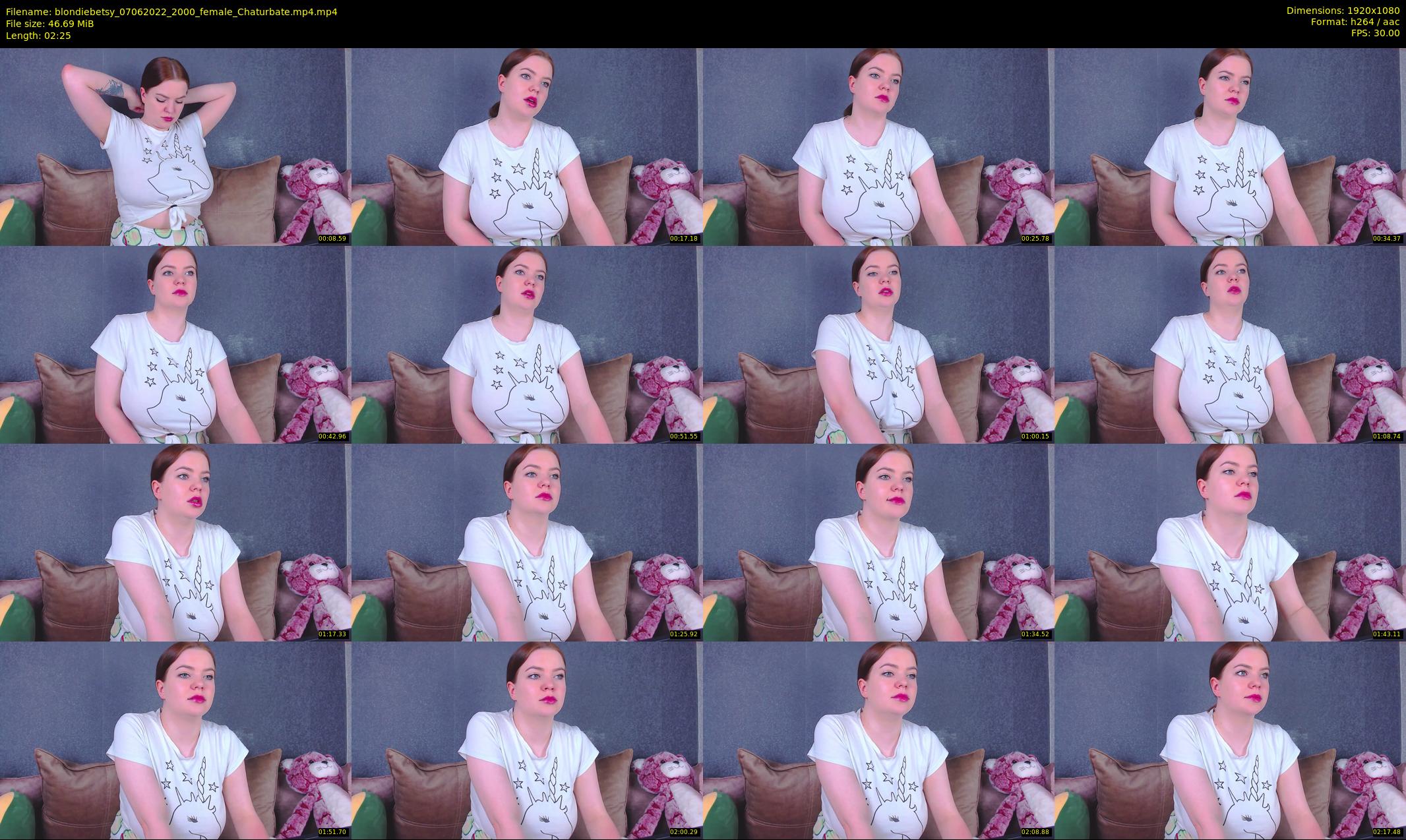 blondiebetsy — 3 minute Chaturbate female cam show recording, 1080p, Jun 7, 2022