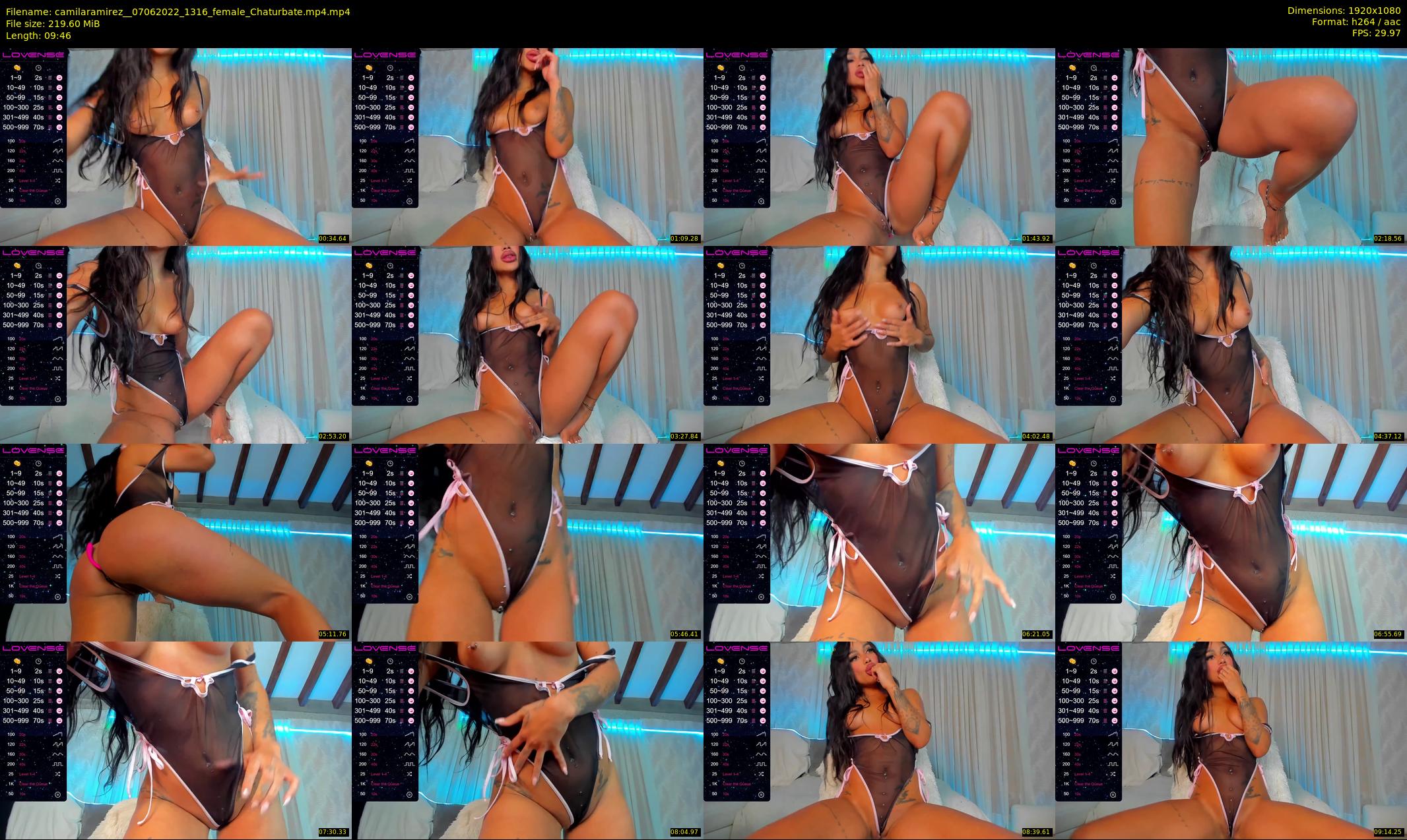 camilaramirez_ — 10 minute Chaturbate female cam show recording, 1080p, Jun 7, 2022