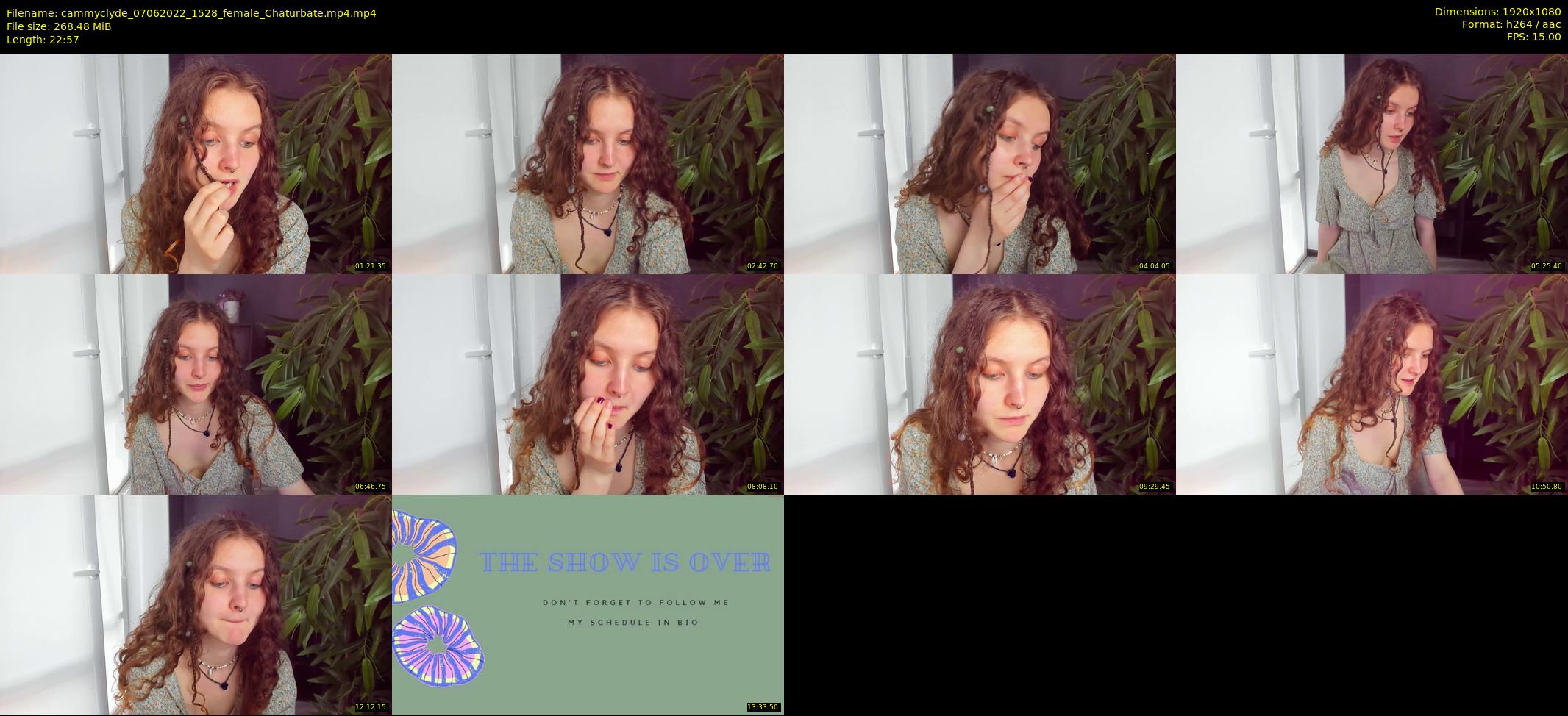 cammyclyde — 23 minute Chaturbate female cam show recording, 1080p, Jun 7, 2022