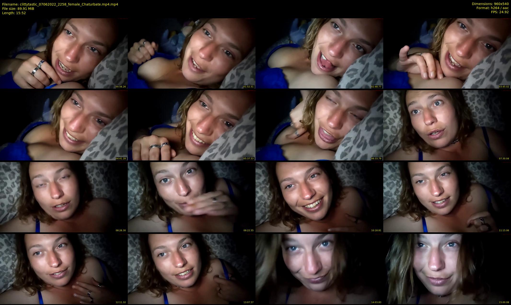 clittytastic — 16 minute Chaturbate female cam show recording, 480p, Jun 7, 2022